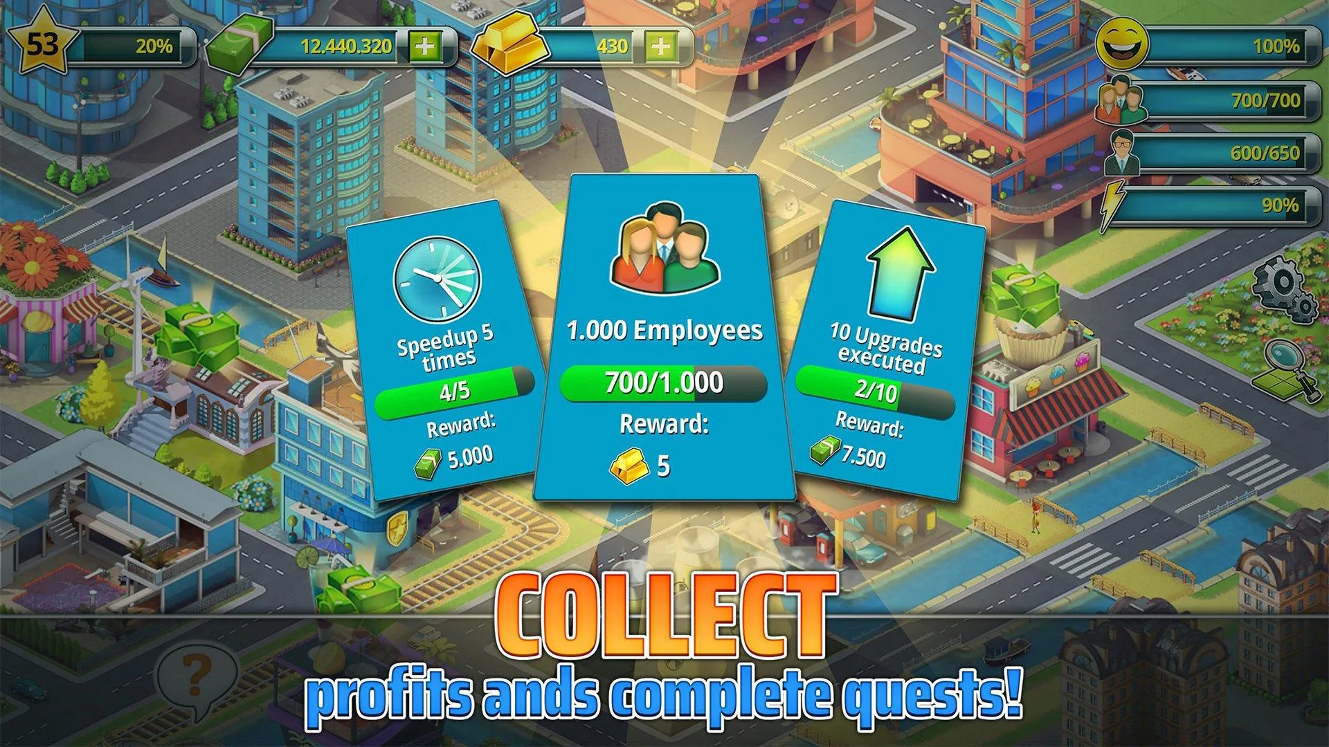 Town Building Games: Tropic Ci | Indus Appstore | Screenshot