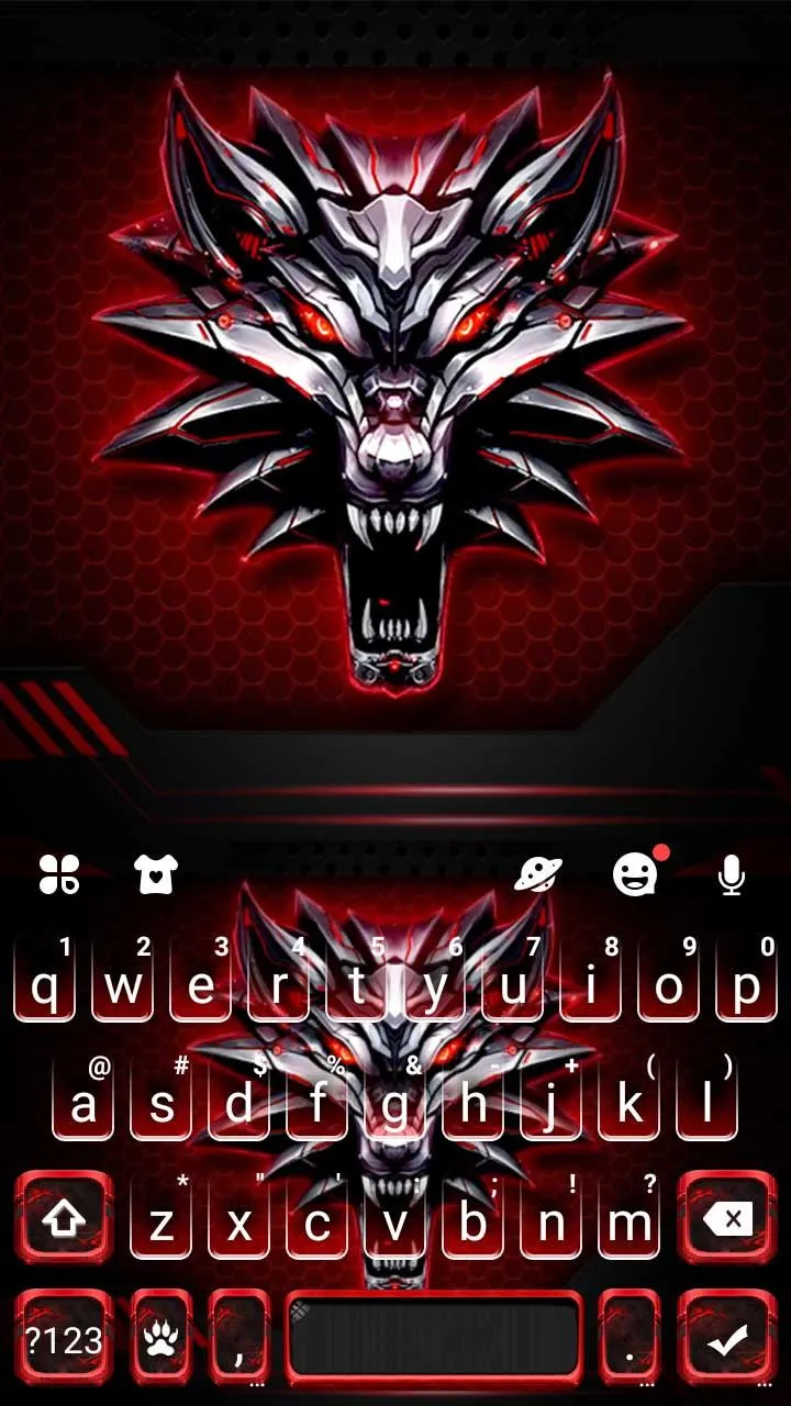 Iron Wolf 3D Theme | Indus Appstore | Screenshot