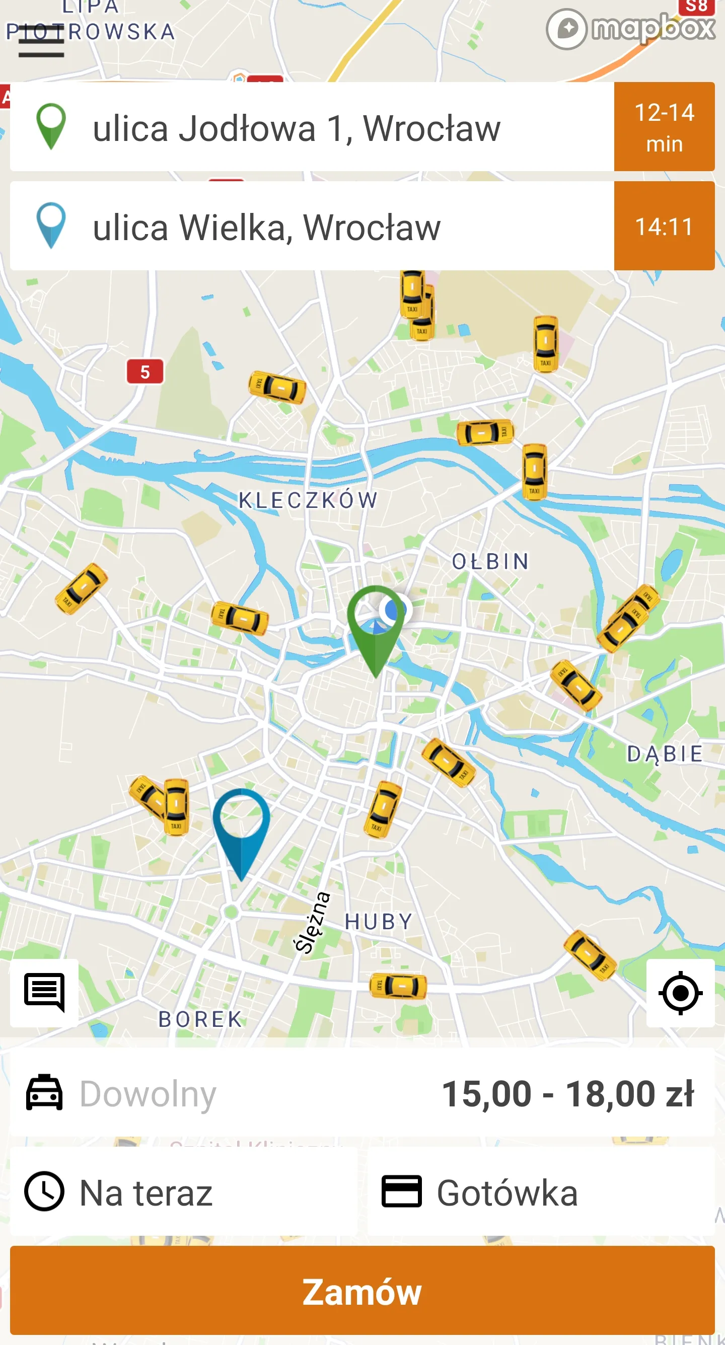 Ryba Taxi Wrocław | Indus Appstore | Screenshot