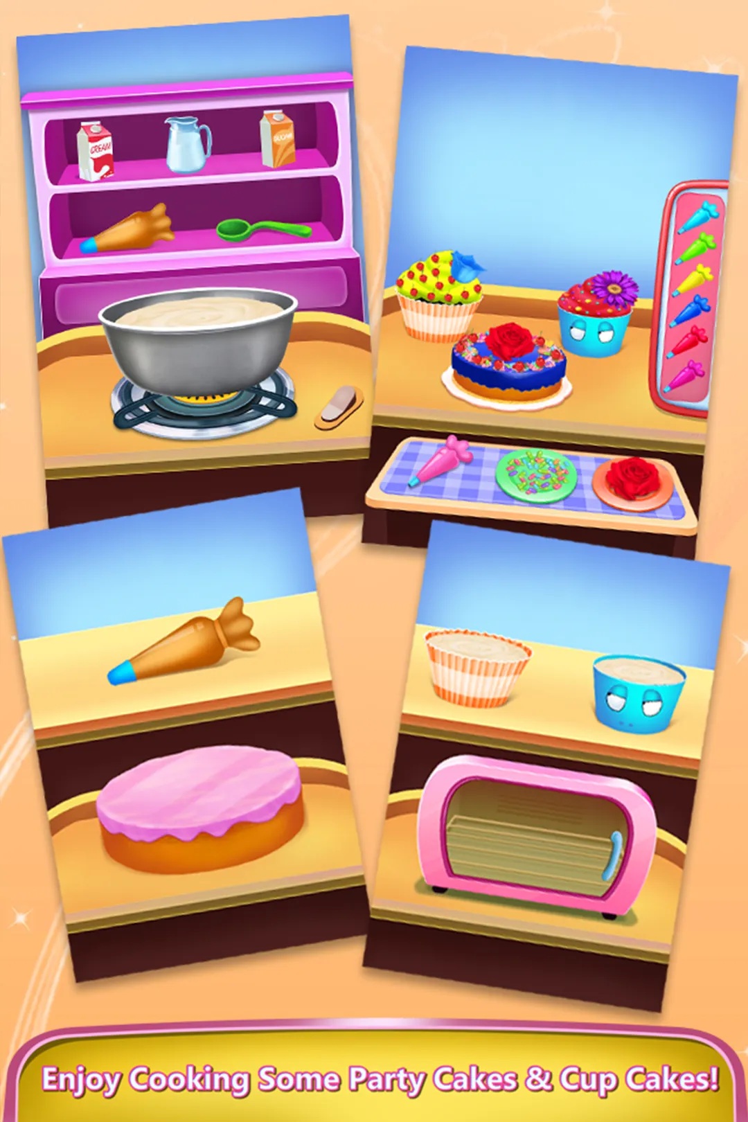 Wedding Cake Cooking & Deco | Indus Appstore | Screenshot