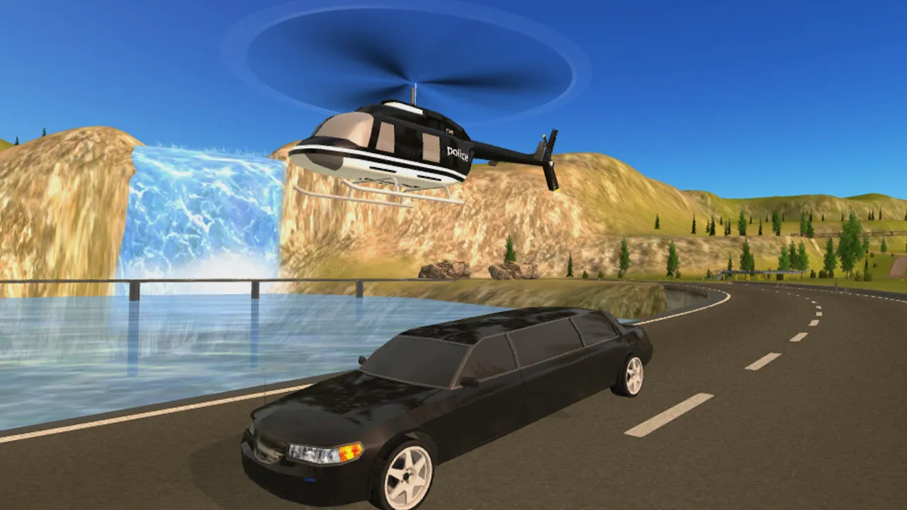 Police Helicopter Flying | Indus Appstore | Screenshot