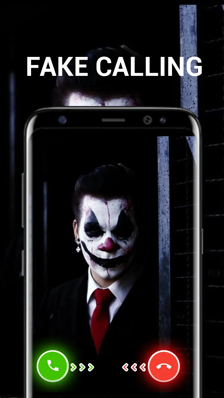 Scary Clown fake call | Indus Appstore | Screenshot