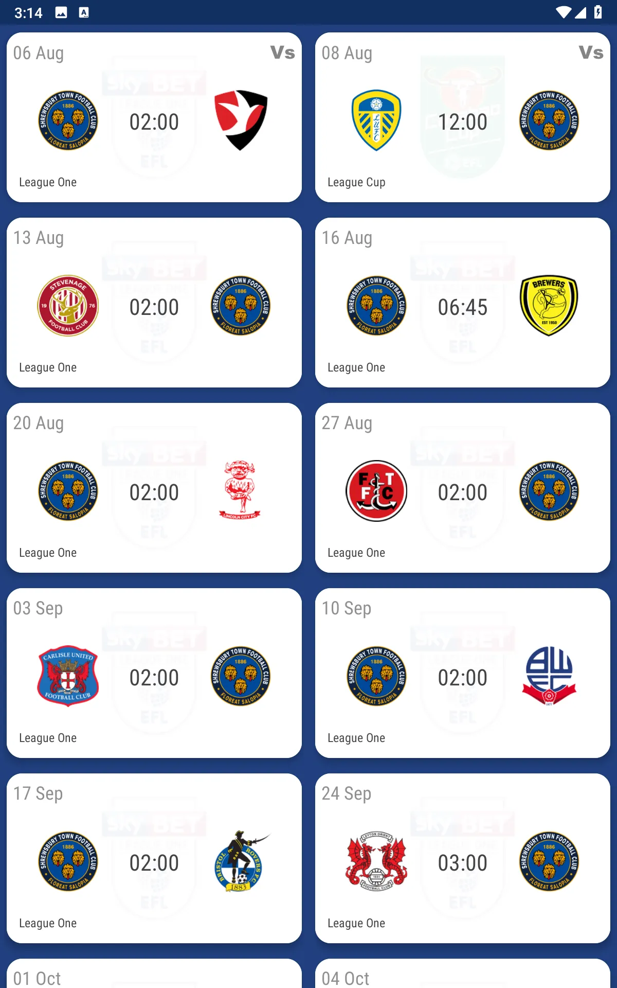 Shrewsbury Town Fan App | Indus Appstore | Screenshot