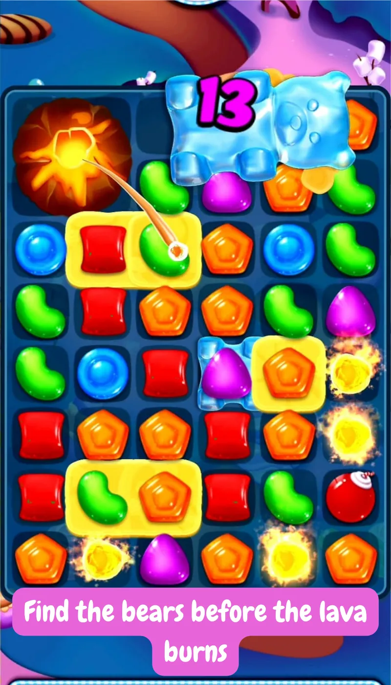 Candy Blast : Match Gummy Bear | Indus Appstore | Screenshot