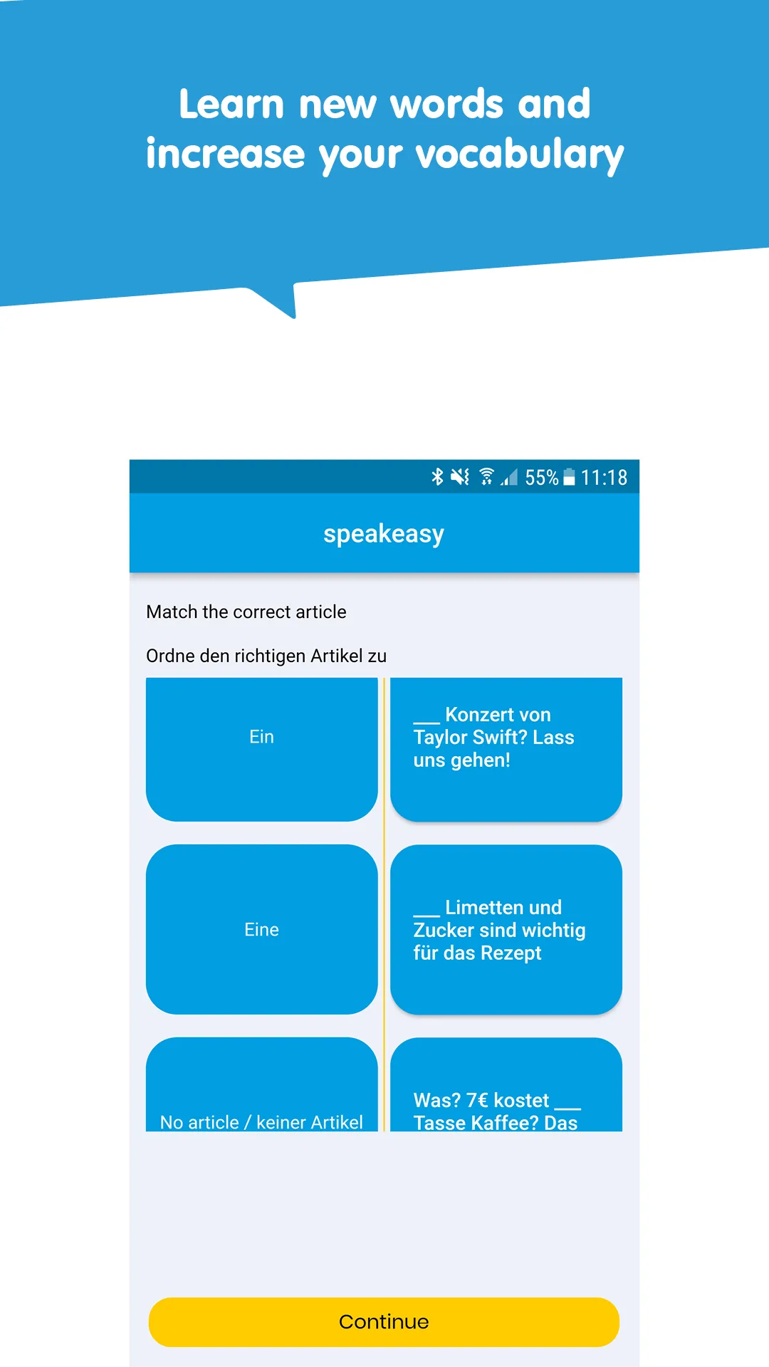 speakeasy Learn German | Indus Appstore | Screenshot