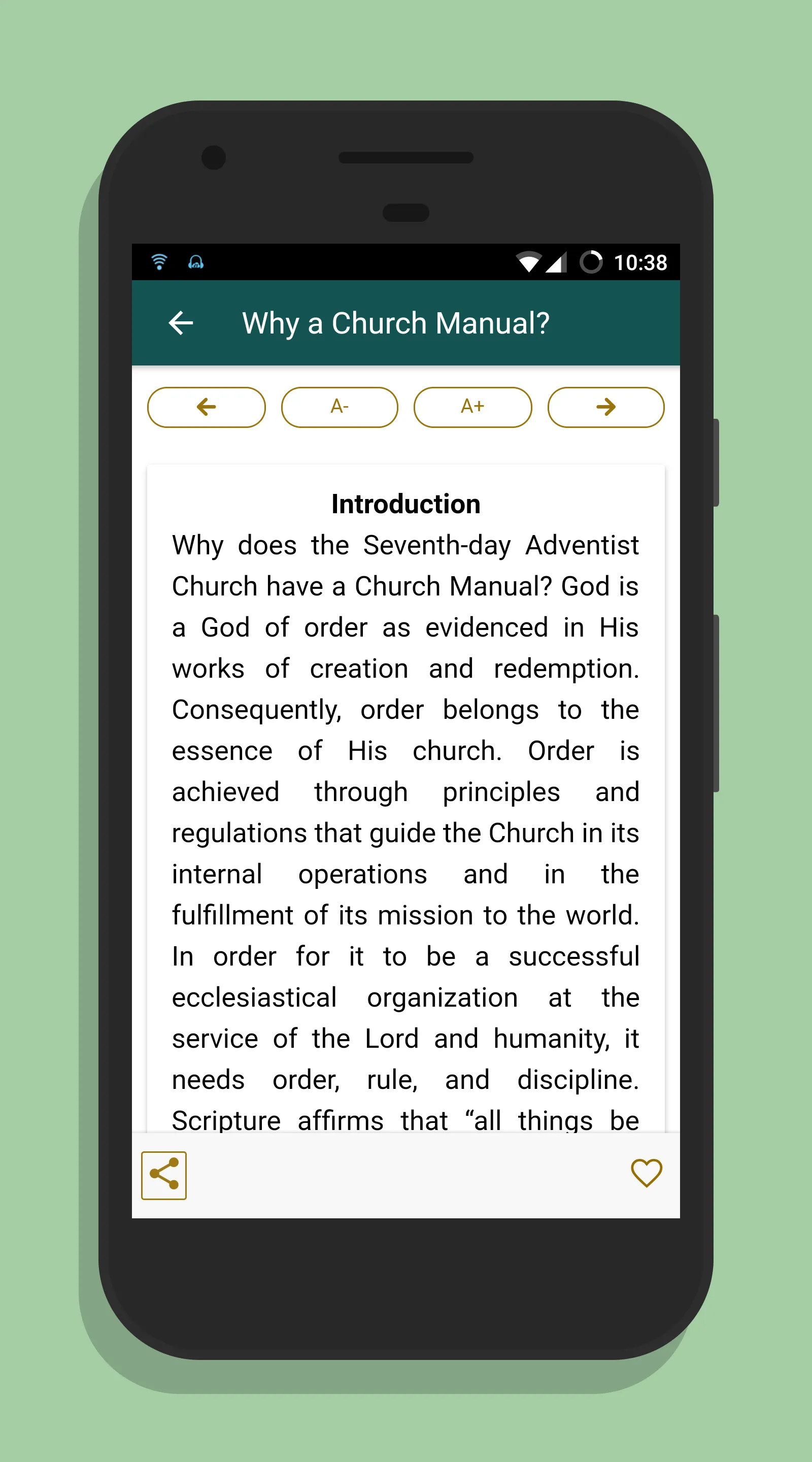 The SDA Church Manual - Last e | Indus Appstore | Screenshot