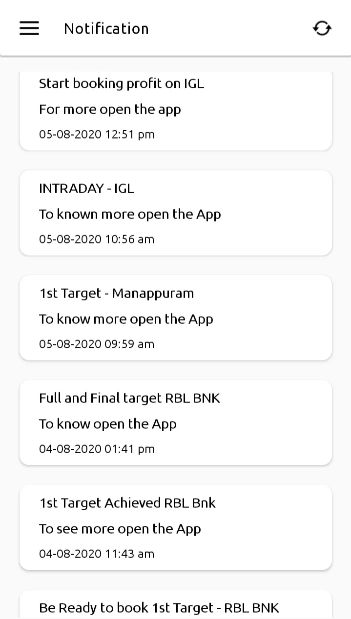 Tradepick- Stock Intraday Tips | Indus Appstore | Screenshot