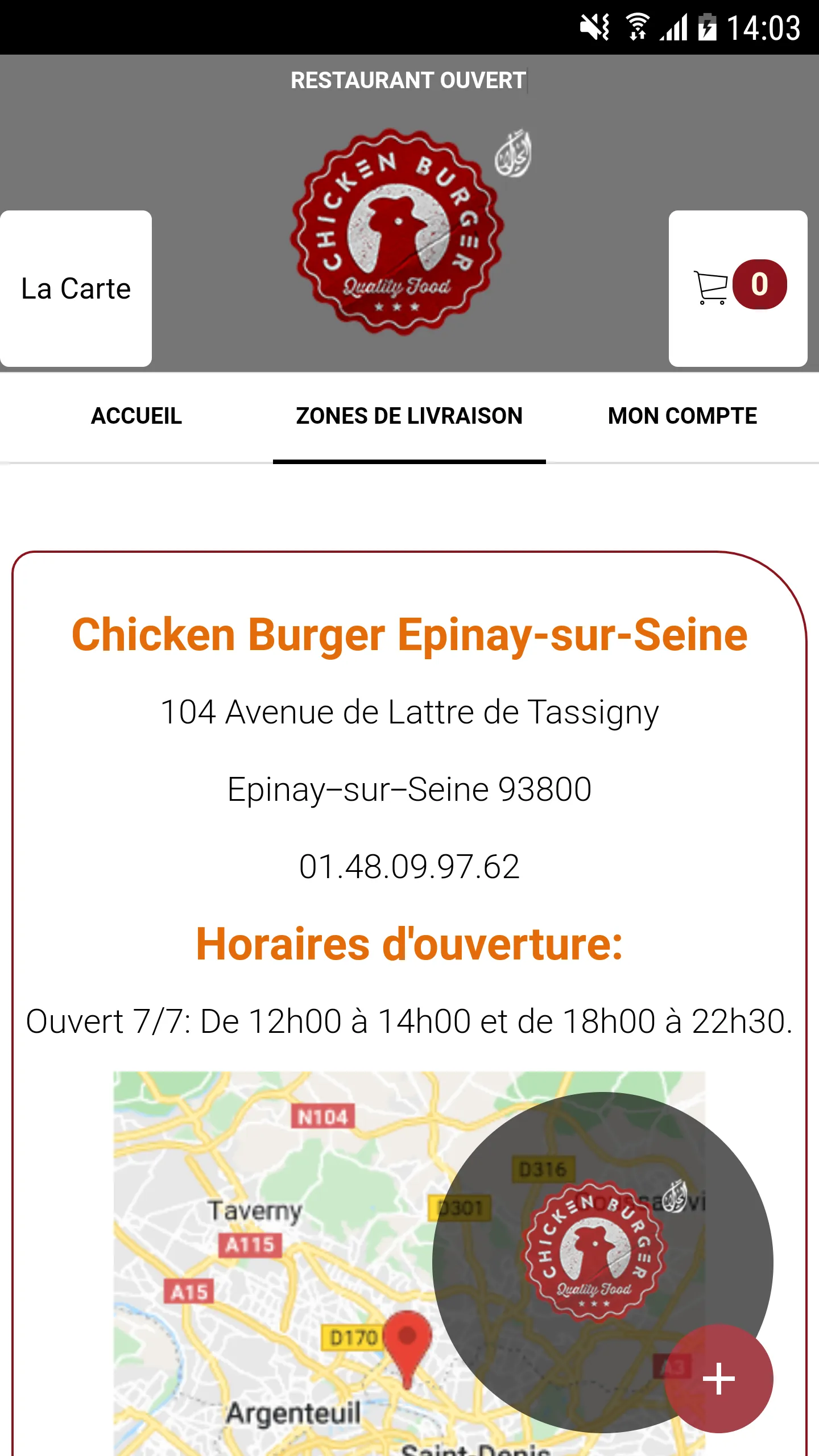 Chicken Burger | Indus Appstore | Screenshot