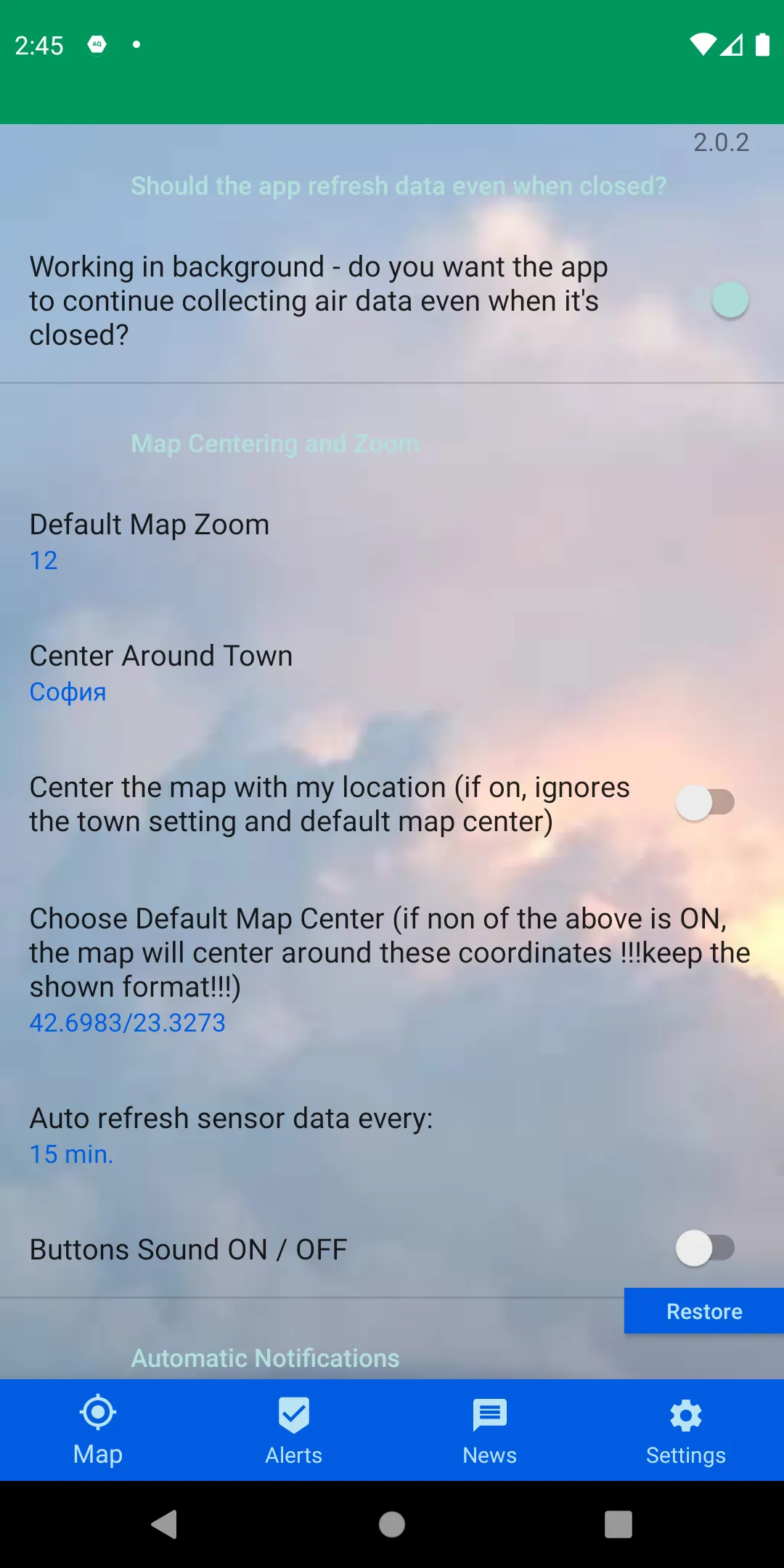 Air Quality Real Time Monitor | Indus Appstore | Screenshot