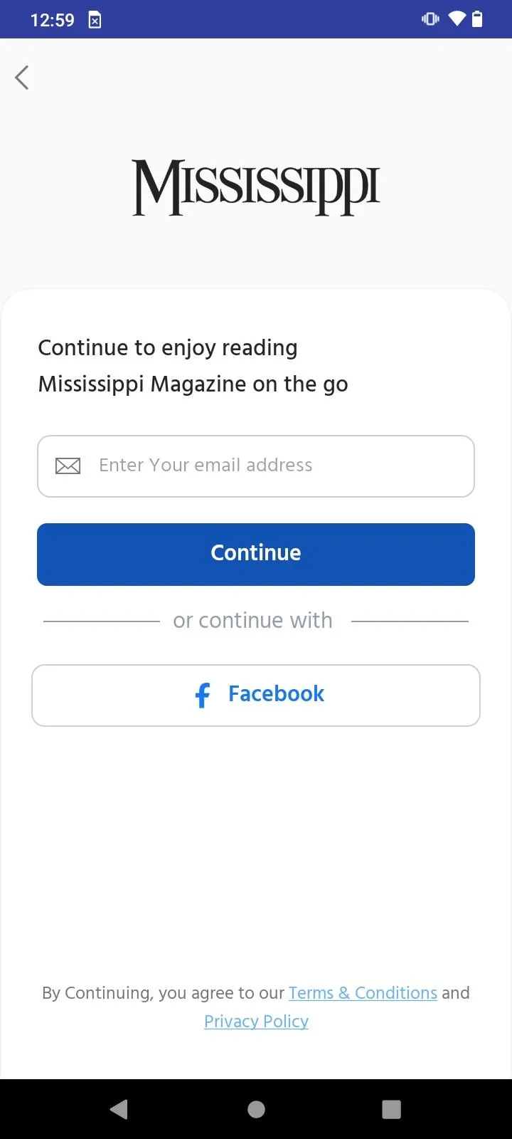 Mississippi Magazine | Indus Appstore | Screenshot