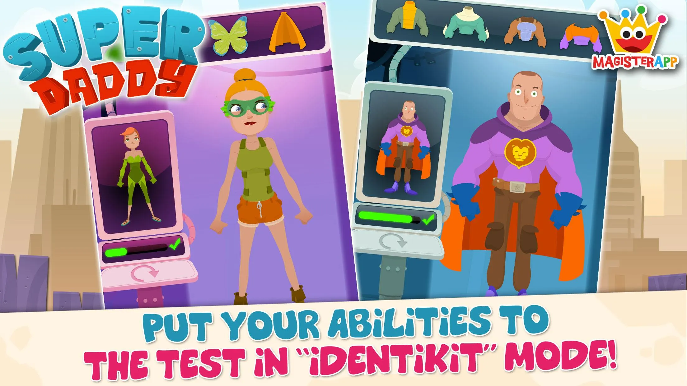 Super Daddy - Dress Up a Hero | Indus Appstore | Screenshot