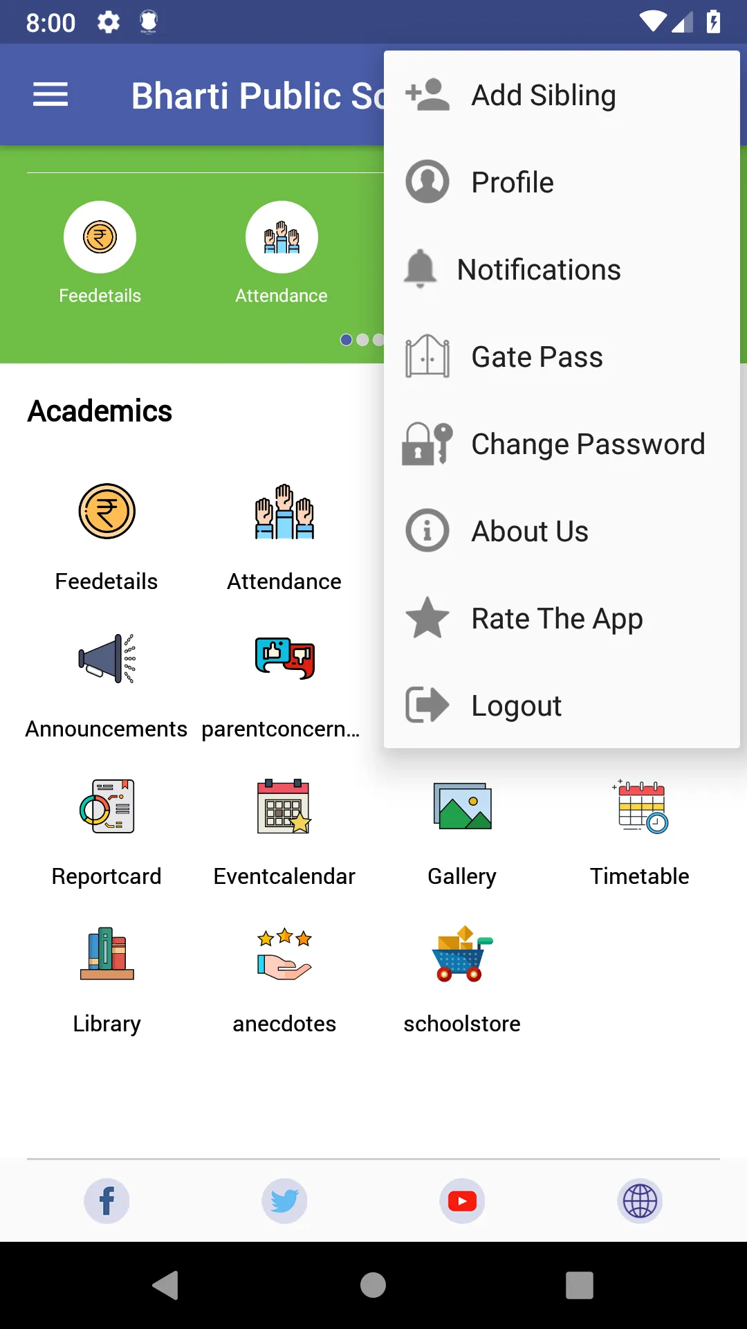 Bharti Public School | Indus Appstore | Screenshot