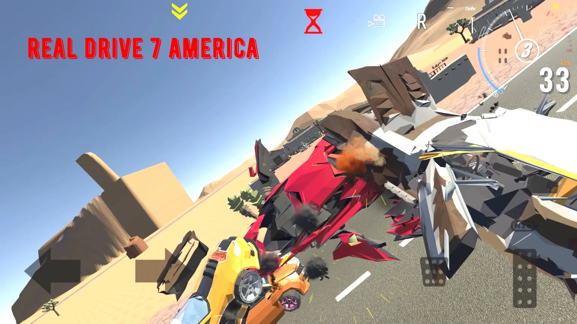 Real Drive 7 America | Indus Appstore | Screenshot