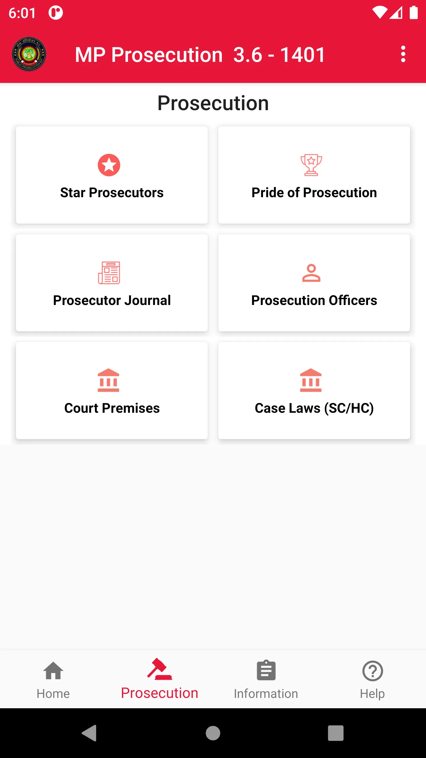 MP Prosecution | Indus Appstore | Screenshot