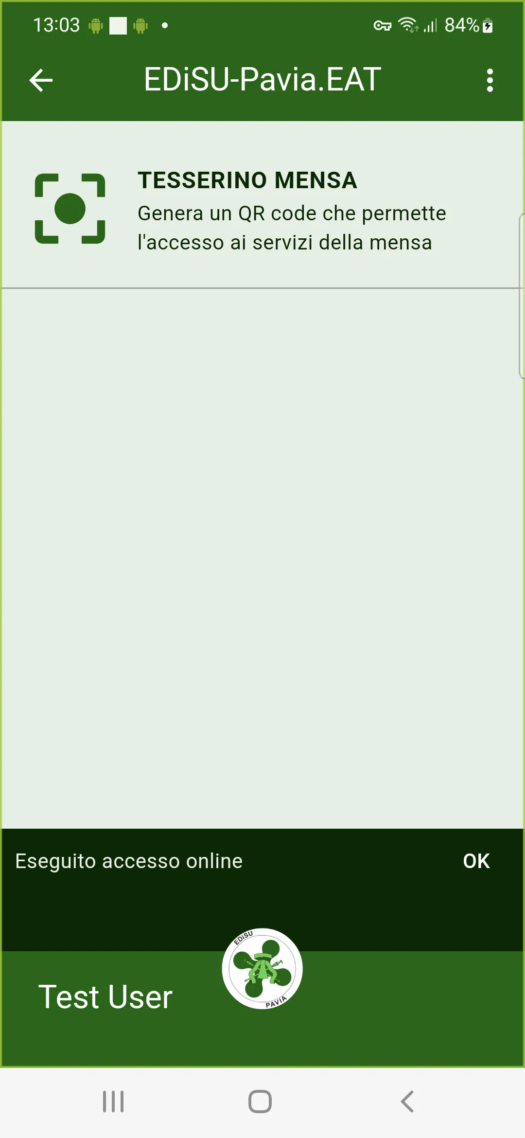 EDiSU-Pavia.EAT | Indus Appstore | Screenshot