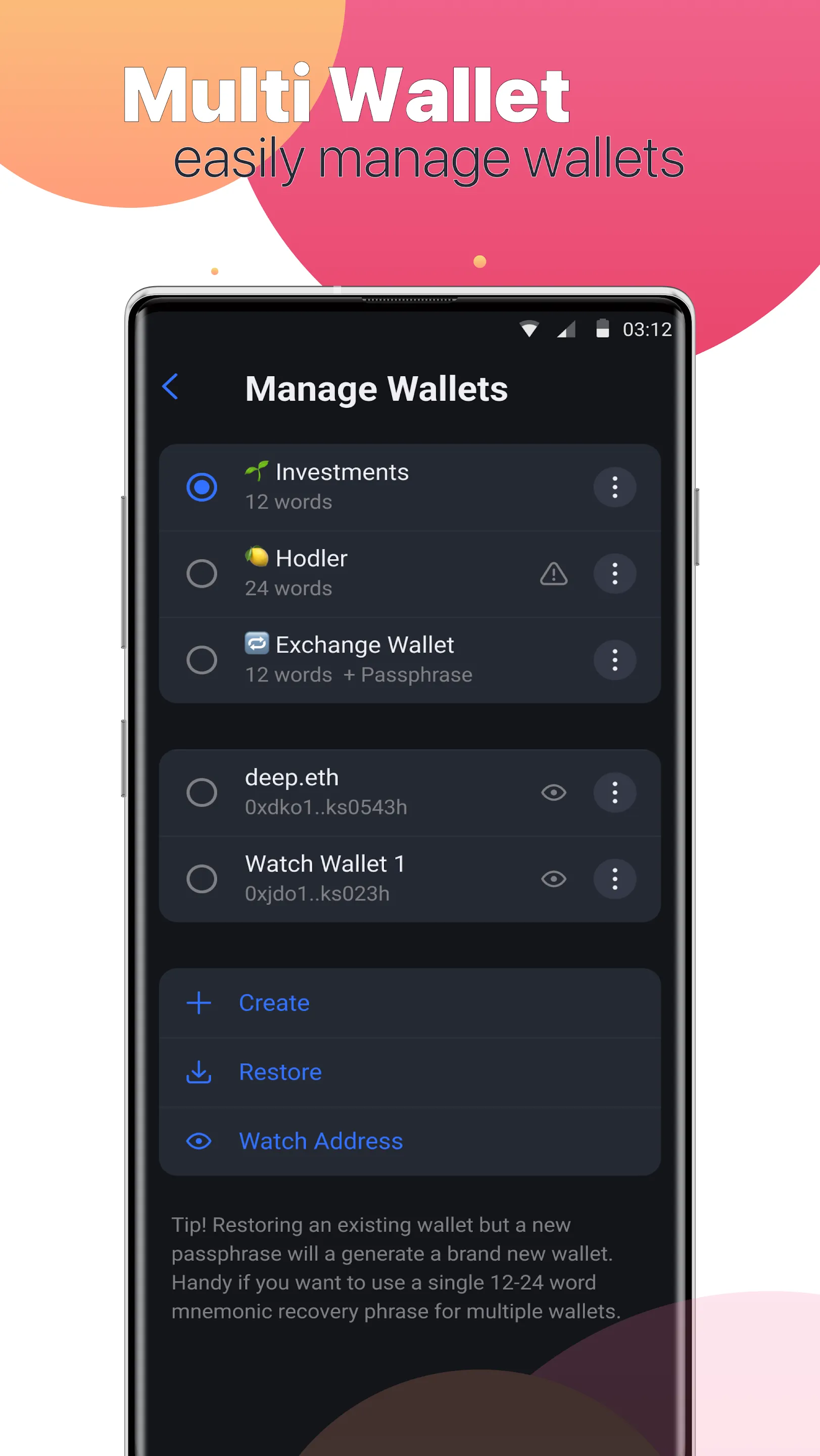 Blockchain Wallet: NFT Market | Indus Appstore | Screenshot