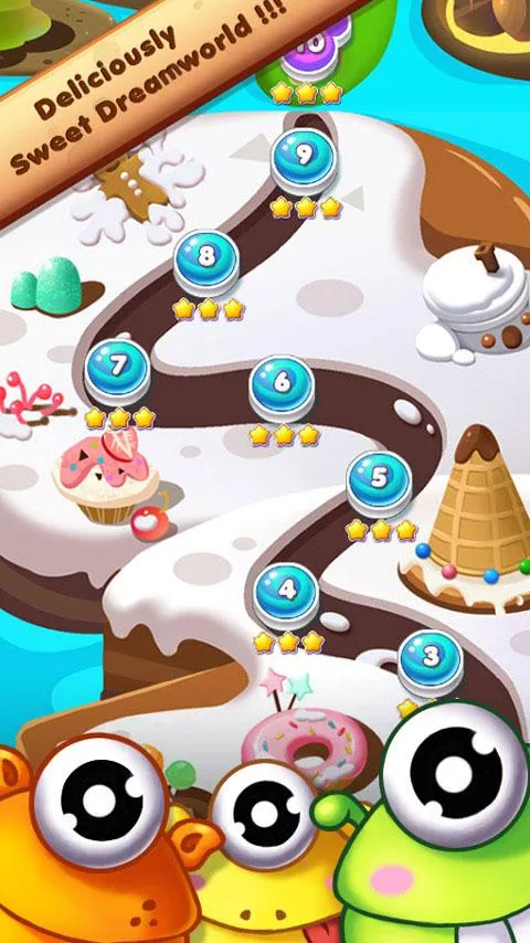 Cookie Mania - Match-3 Sweet G | Indus Appstore | Screenshot