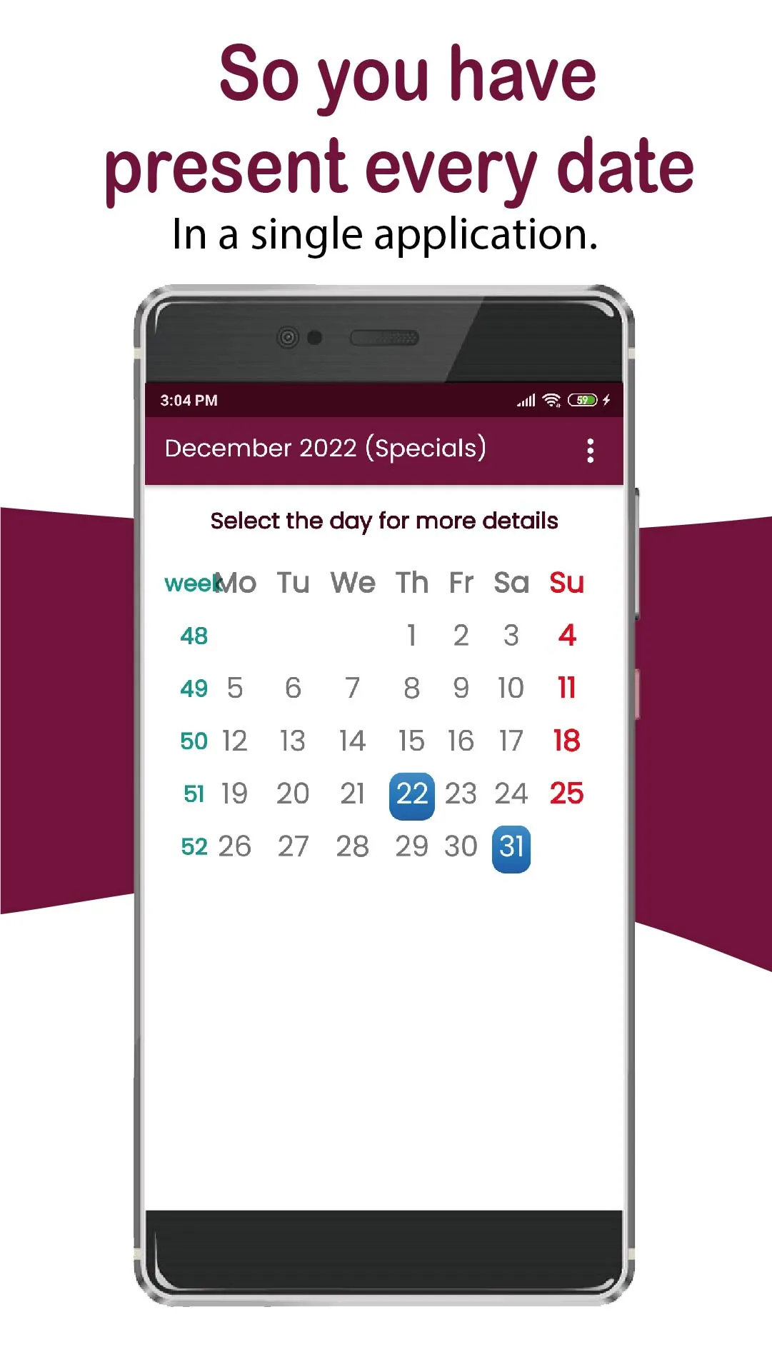 Qatar calendar 2024 | Indus Appstore | Screenshot