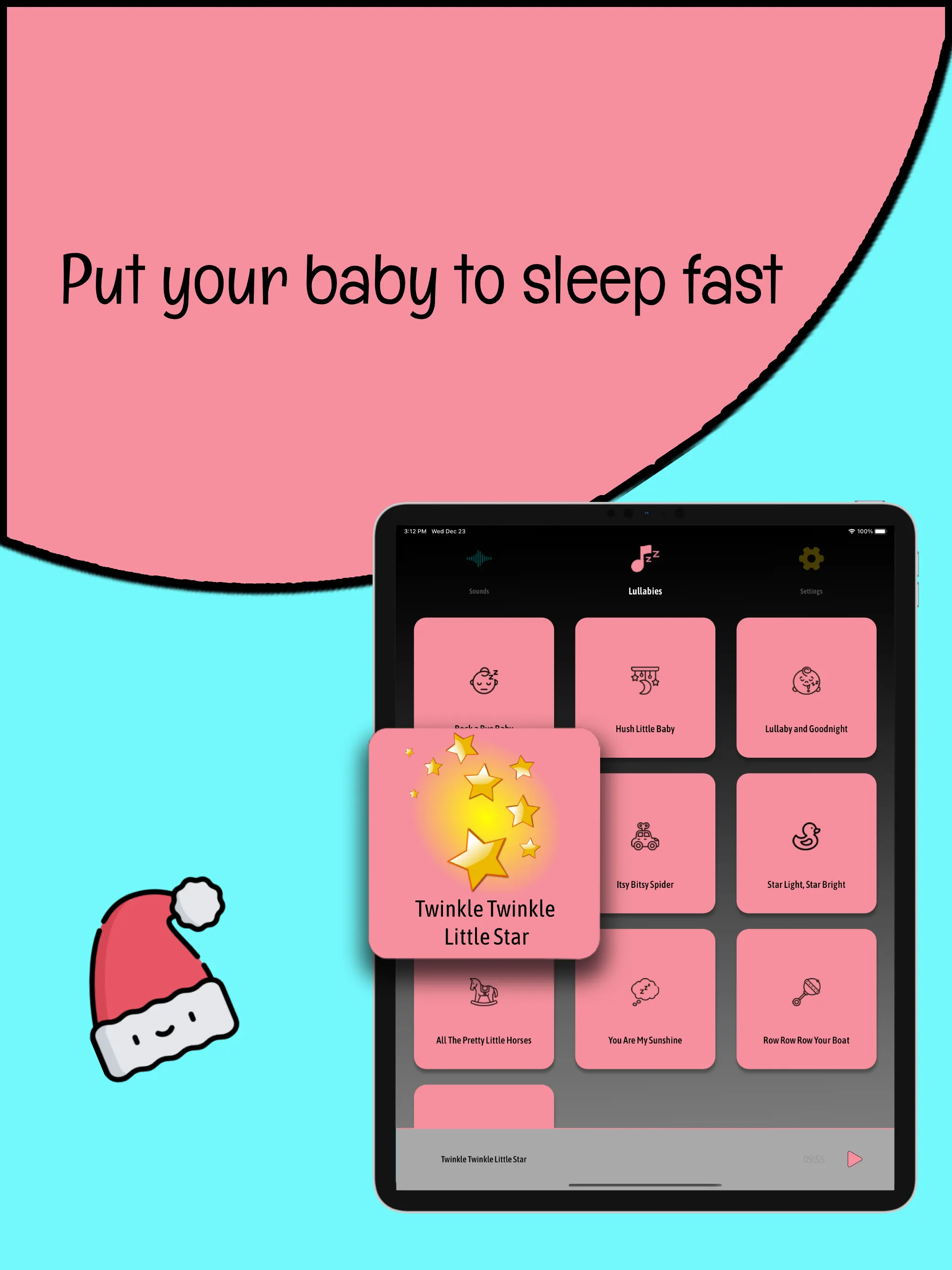 Baby Sleep Sounds by Lulla | Indus Appstore | Screenshot