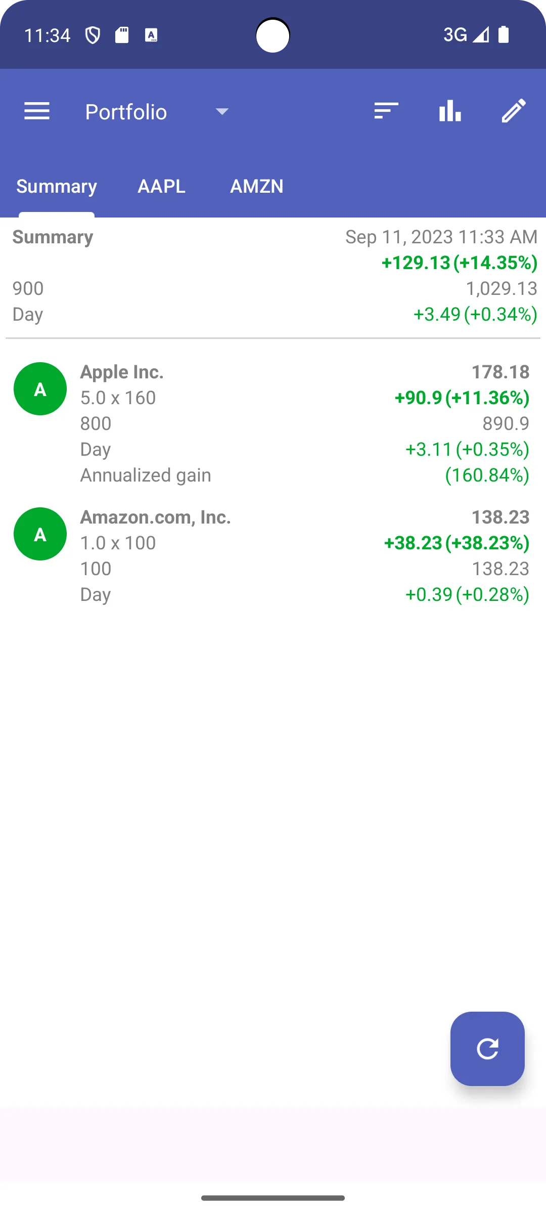 My Stocks & Markets | Indus Appstore | Screenshot