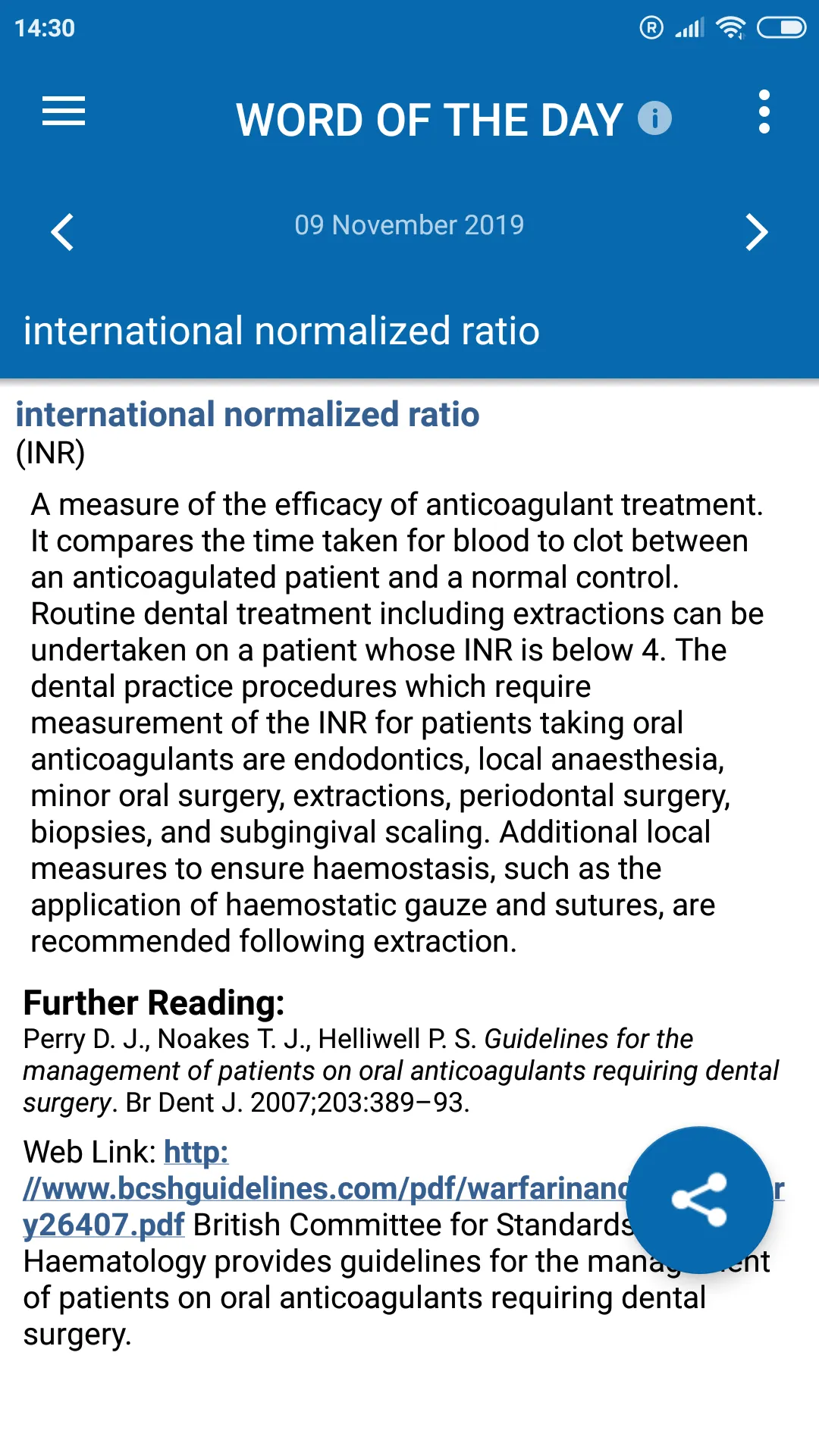 Oxford Dictionary of Dentistry | Indus Appstore | Screenshot