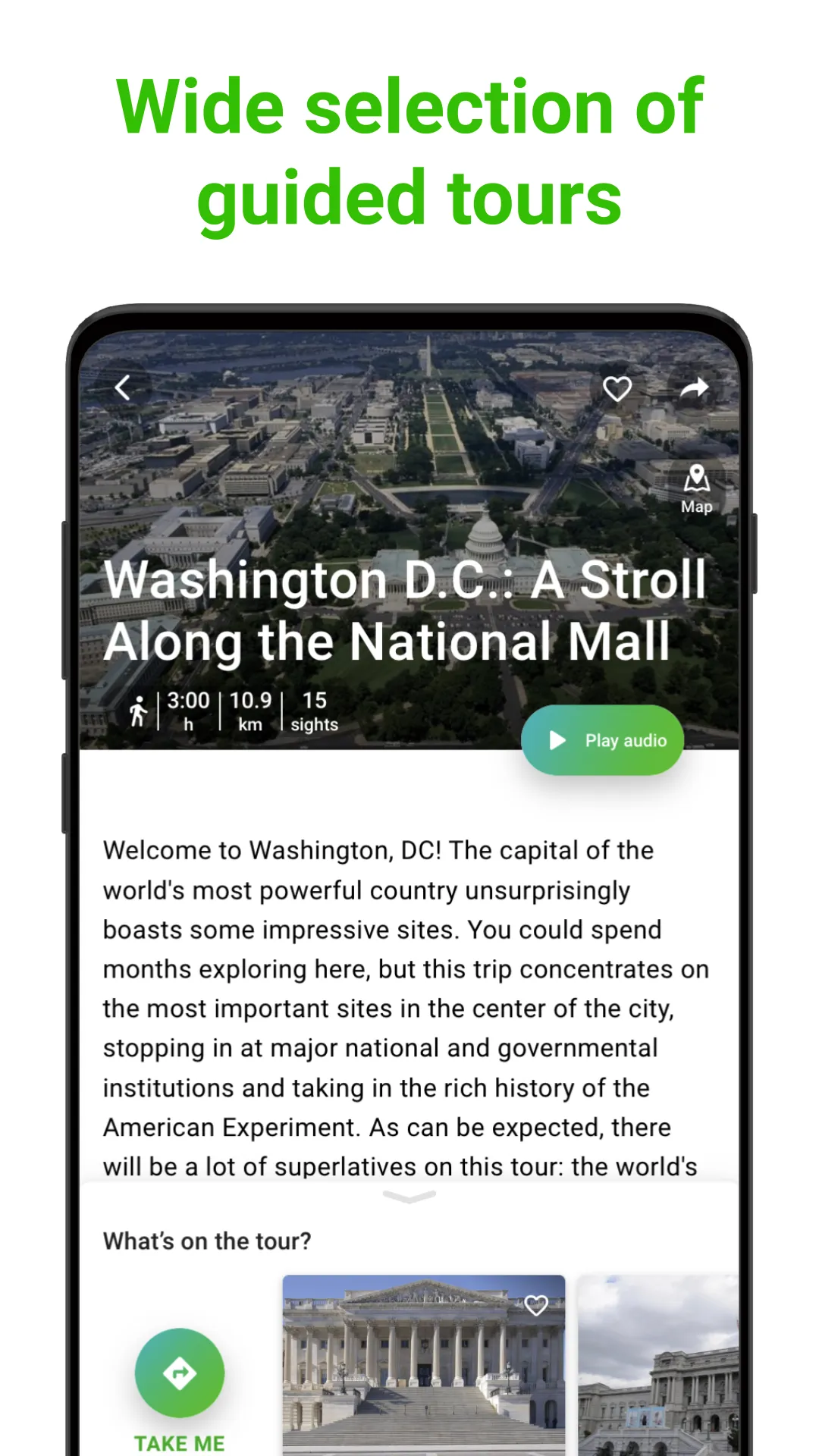 Washington SmartGuide | Indus Appstore | Screenshot