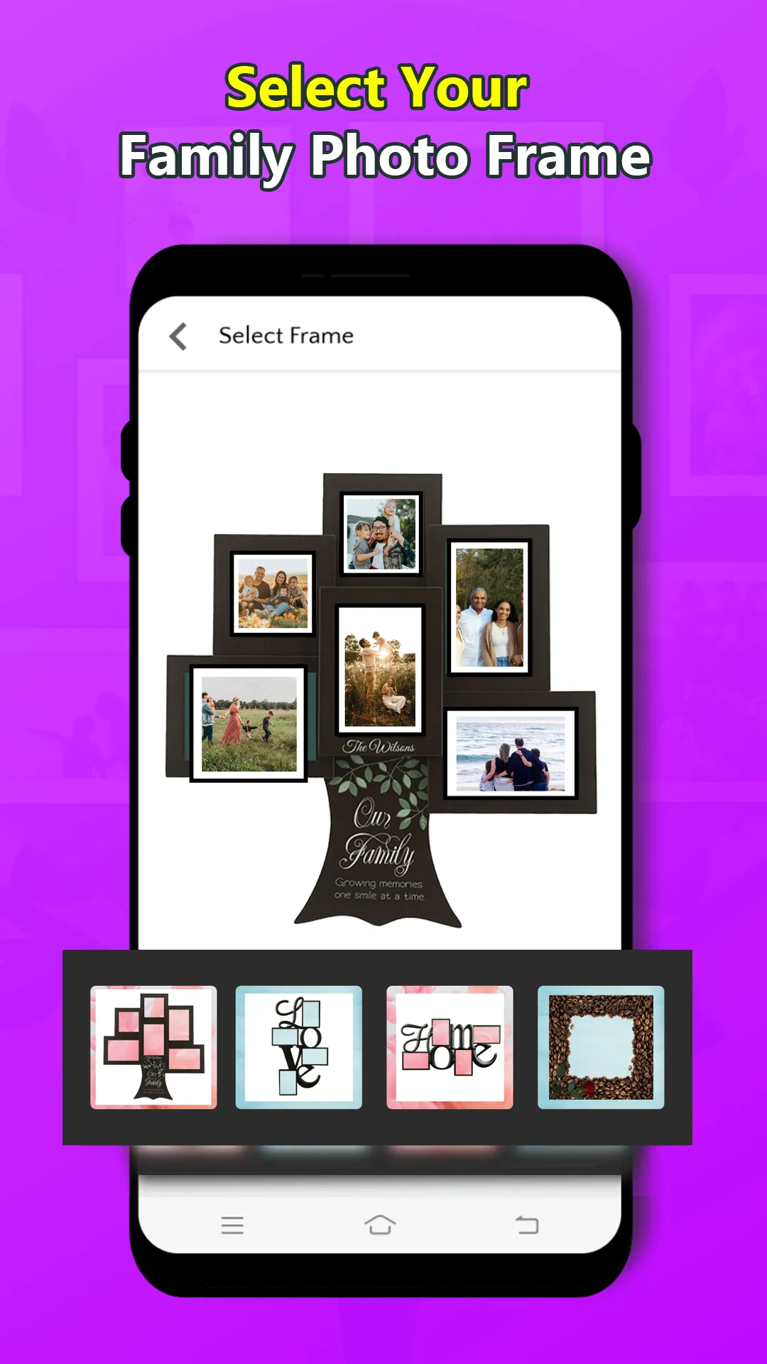 Family Photo Frame Maker | Indus Appstore | Screenshot