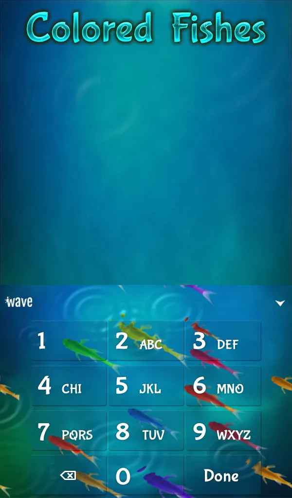 Colorful Fish Wallpaper Theme | Indus Appstore | Screenshot