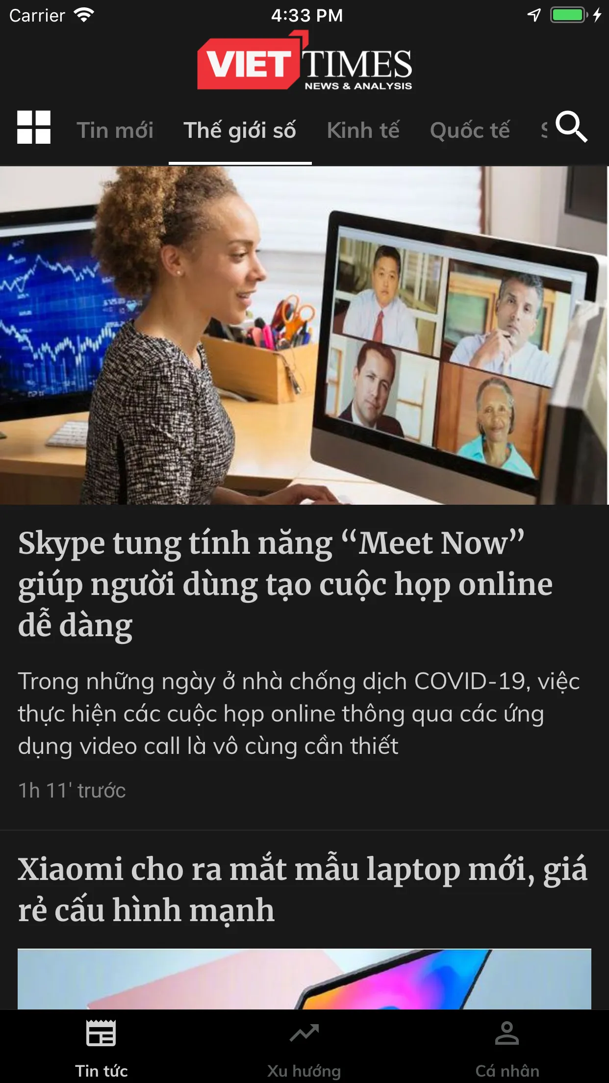 Tạp chí điện tử VIETTIMES | Indus Appstore | Screenshot