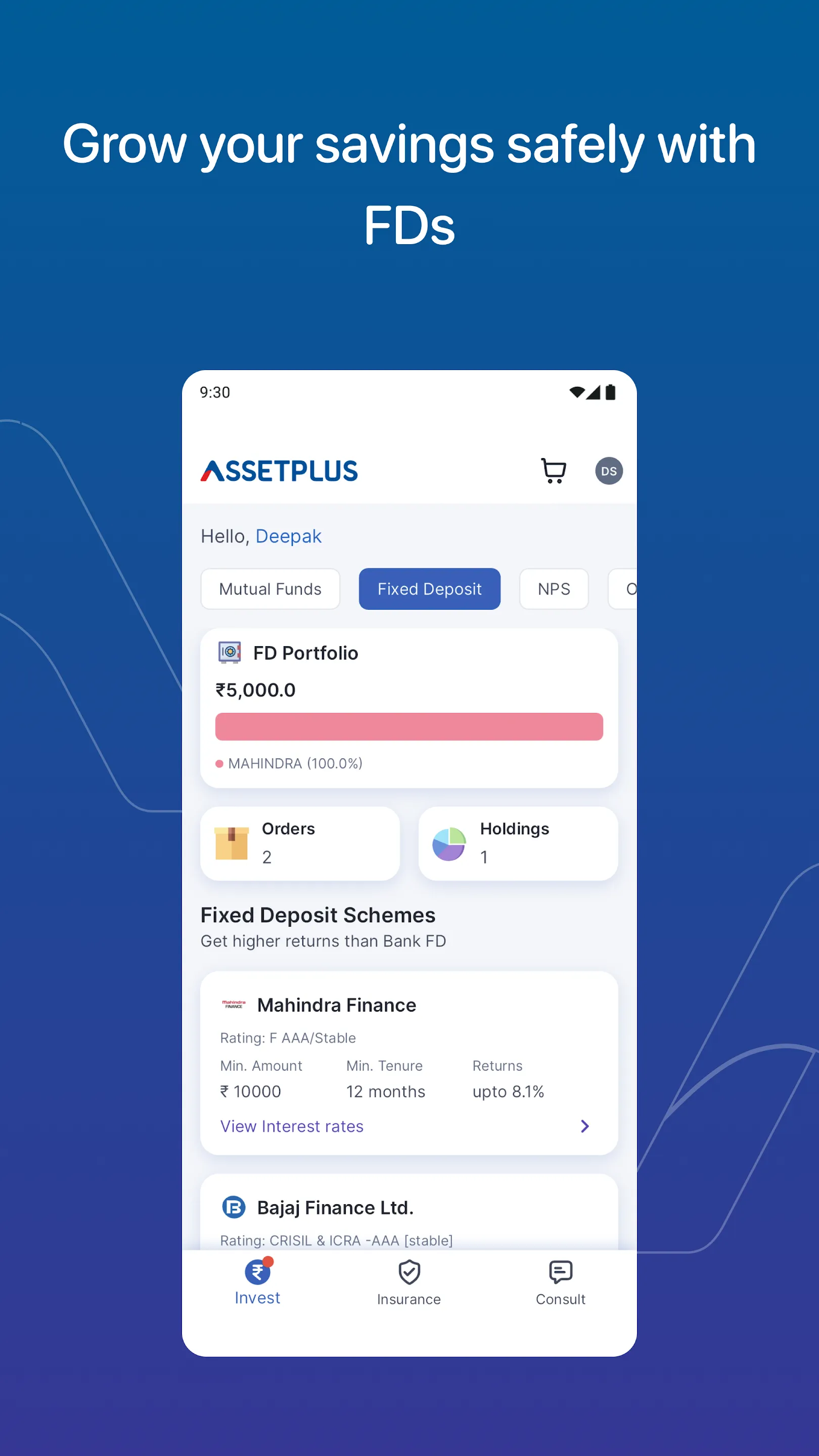 AssetPlus - Mutual Funds & SIP | Indus Appstore | Screenshot