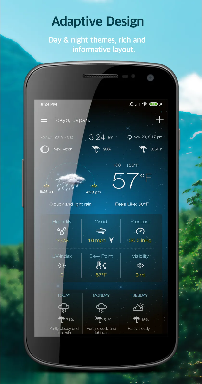 Weather Advanced for Android | Indus Appstore | Screenshot