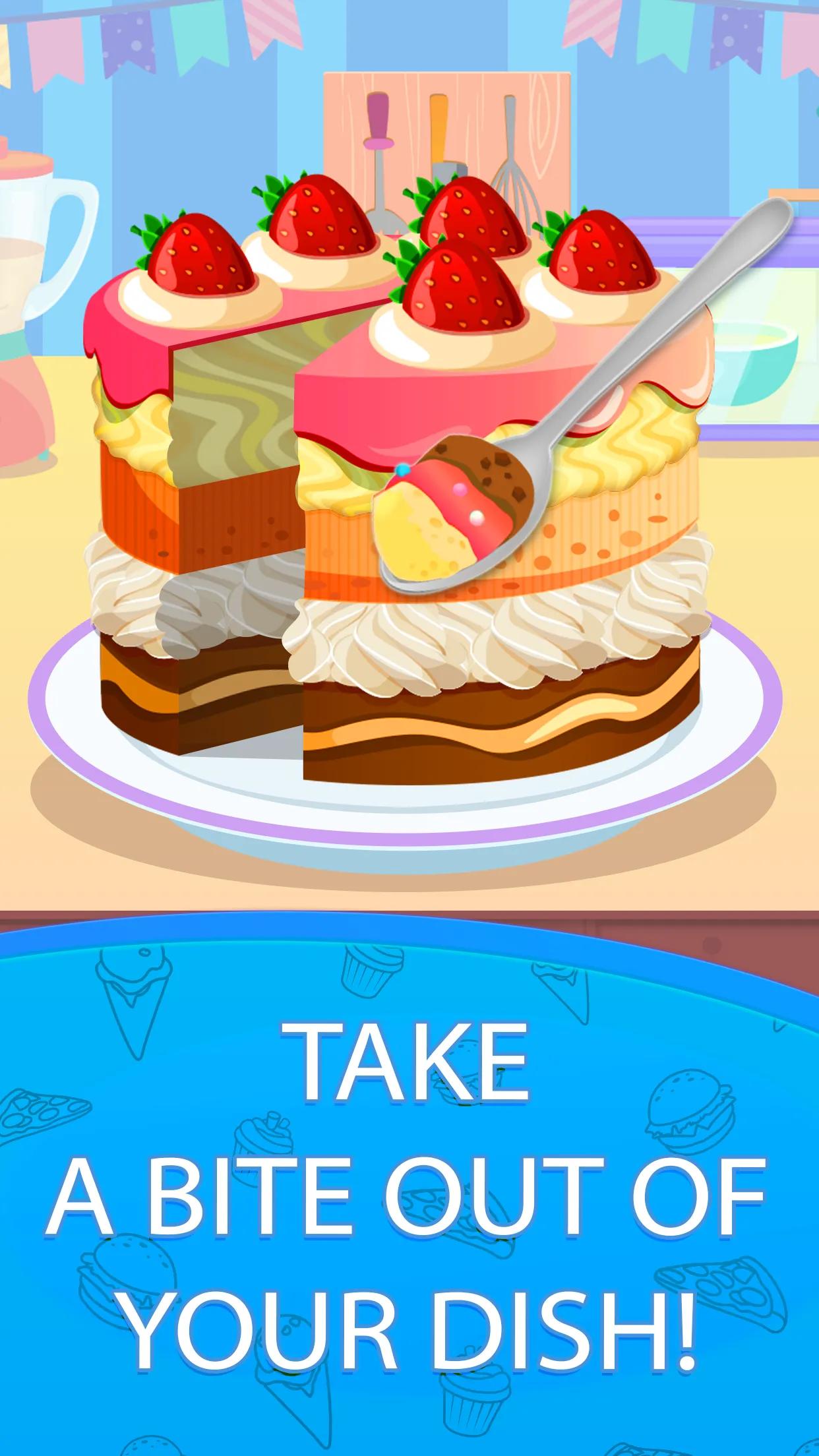 Baby kitchen game Burger Chef | Indus Appstore | Screenshot