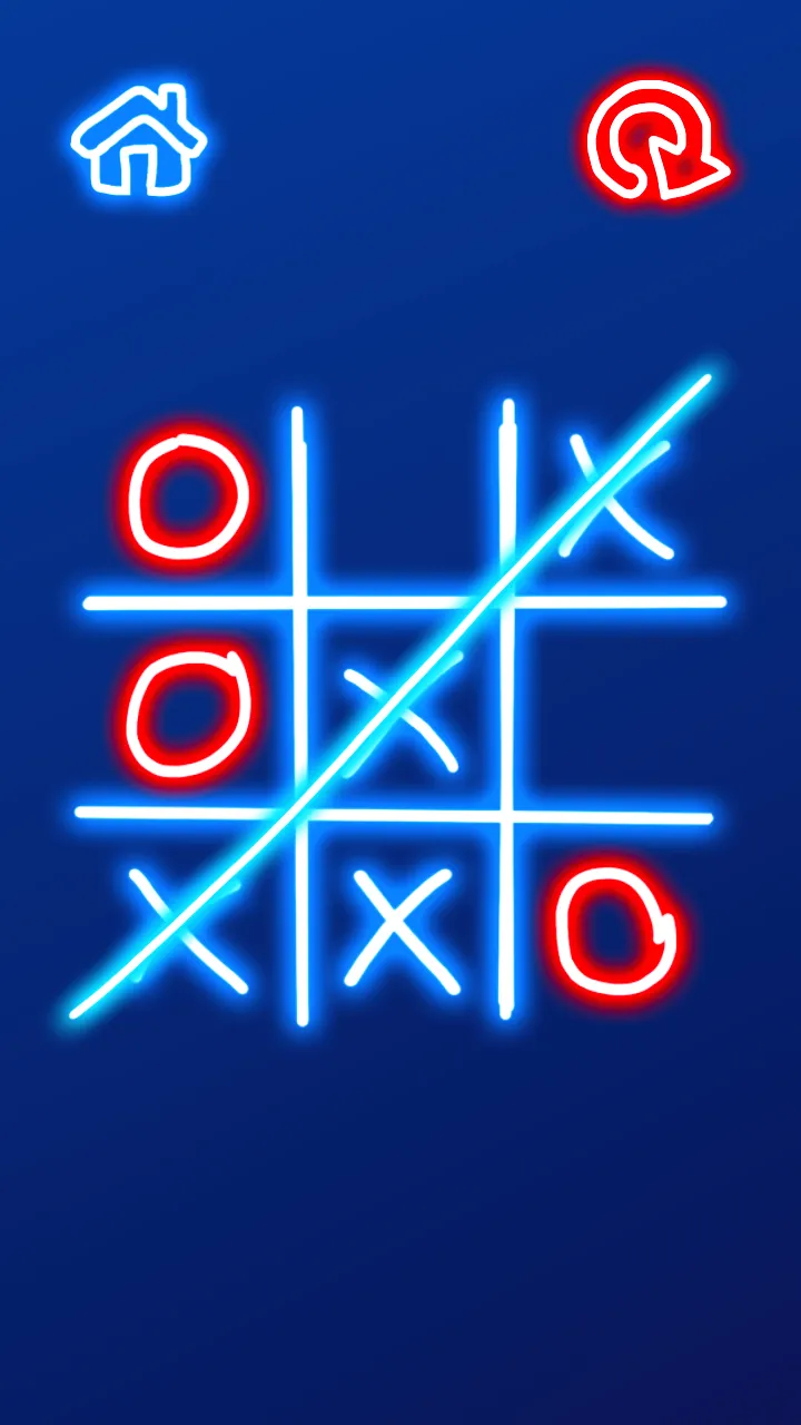 Tic Tac Toe Glow | Indus Appstore | Screenshot