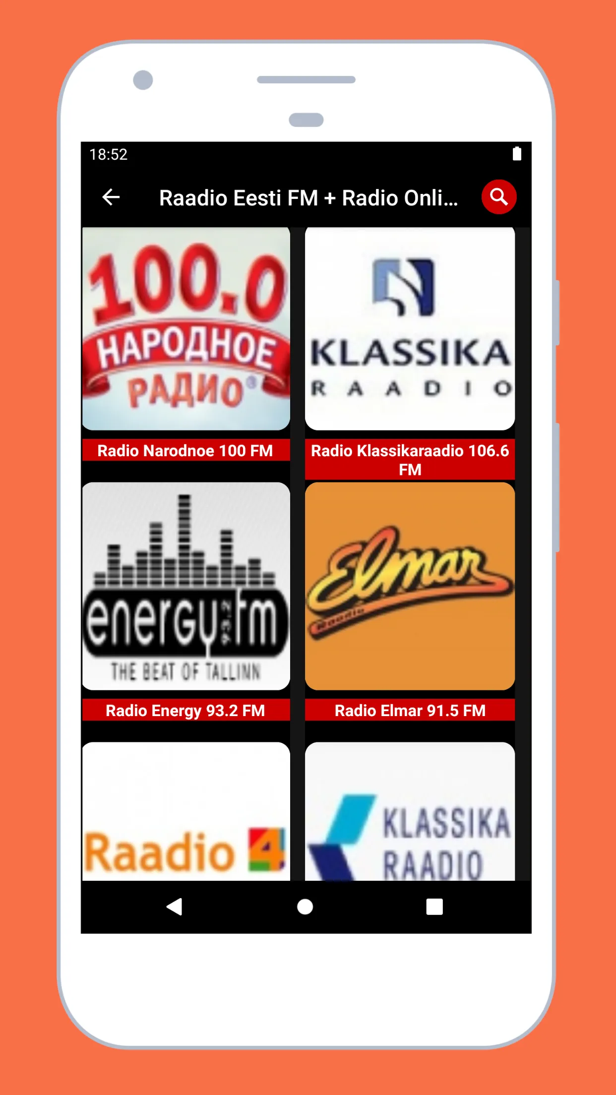 Radio Estonia Online FM and AM | Indus Appstore | Screenshot