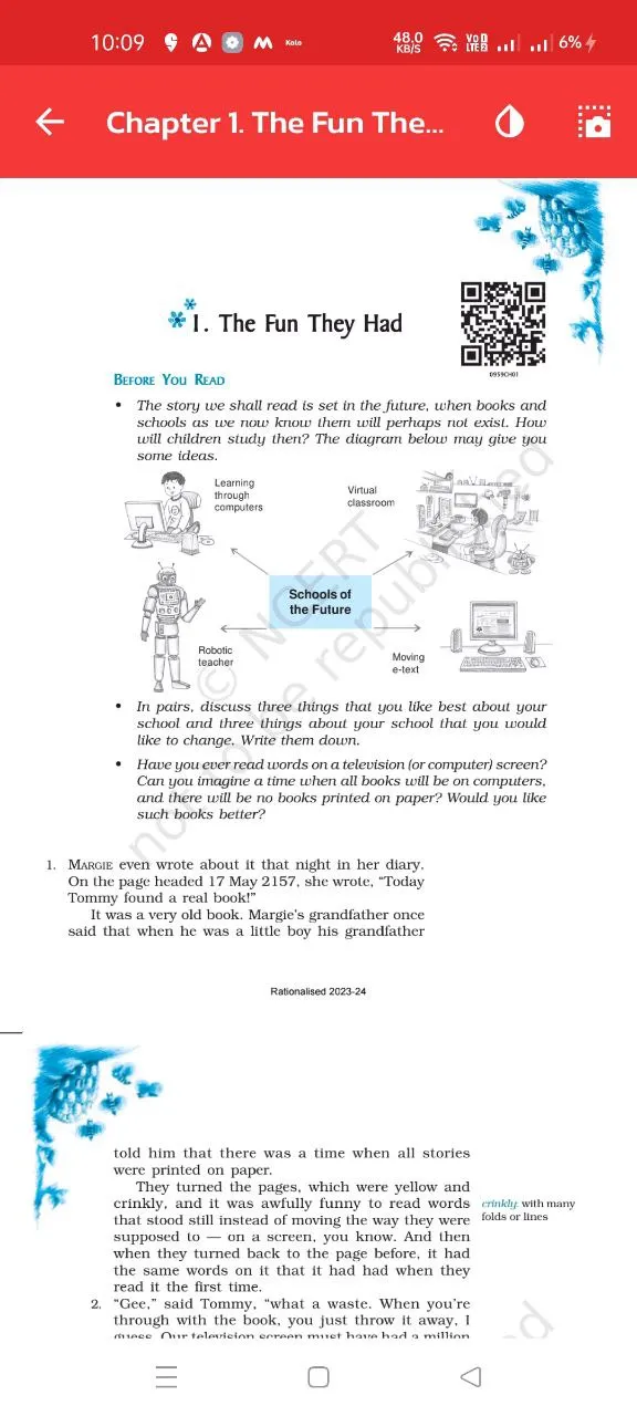 Class 9 English NCERT Solution | Indus Appstore | Screenshot