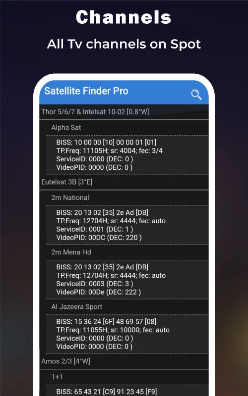 Satellite Finder (Dishpointer) | Indus Appstore | Screenshot