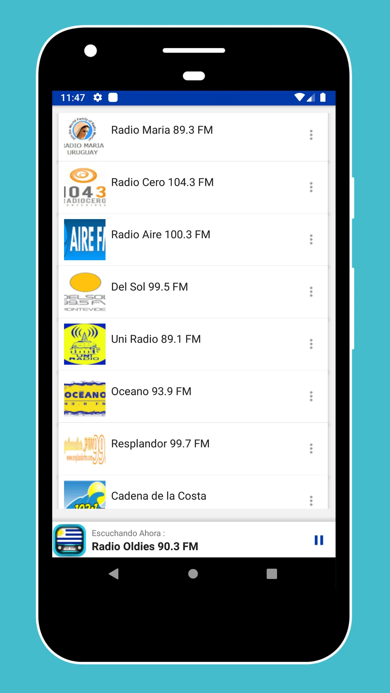 Radio Uruguay + FM Radio App | Indus Appstore | Screenshot