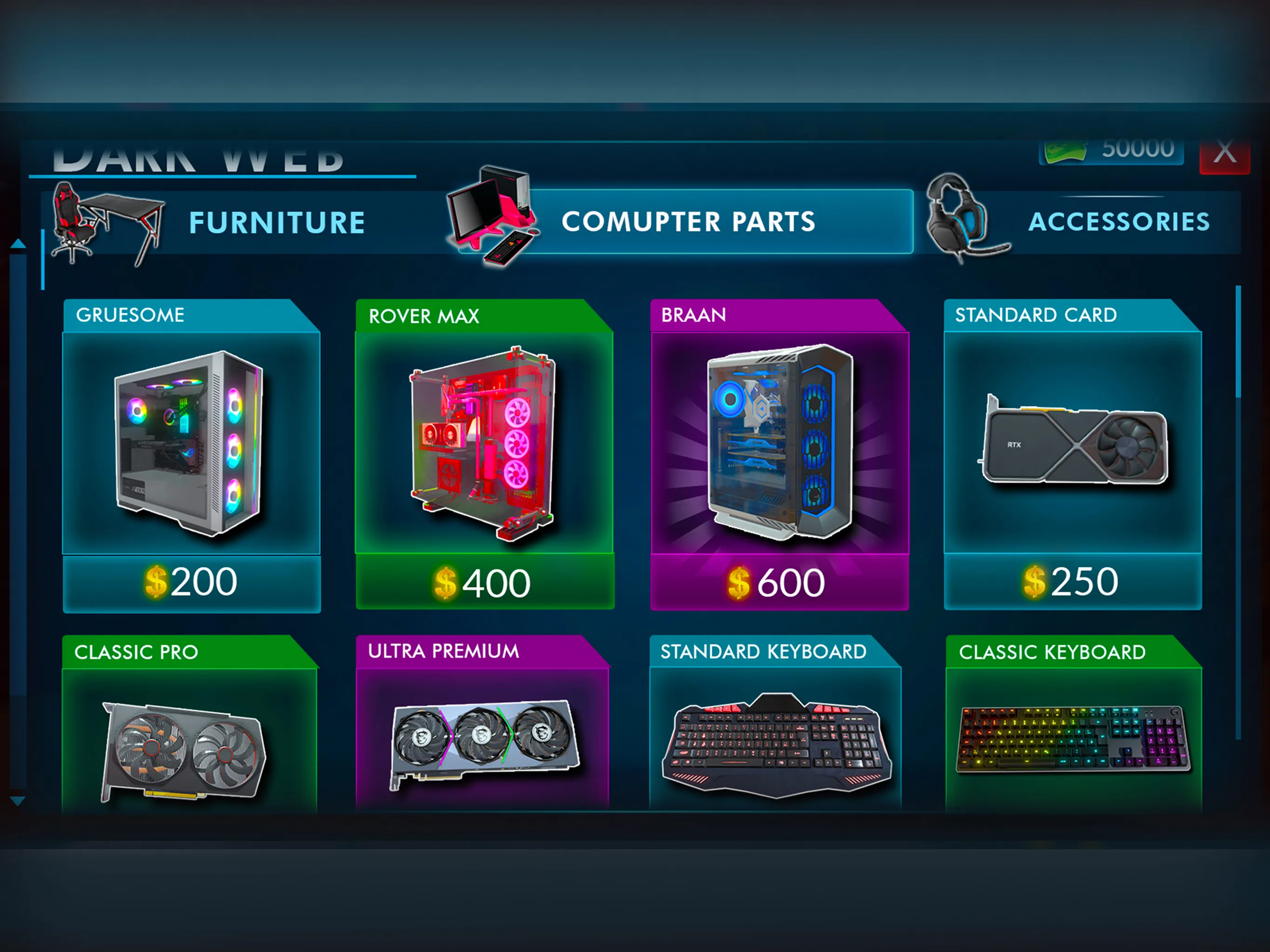Internet Gamer Cafe Simulator | Indus Appstore | Screenshot