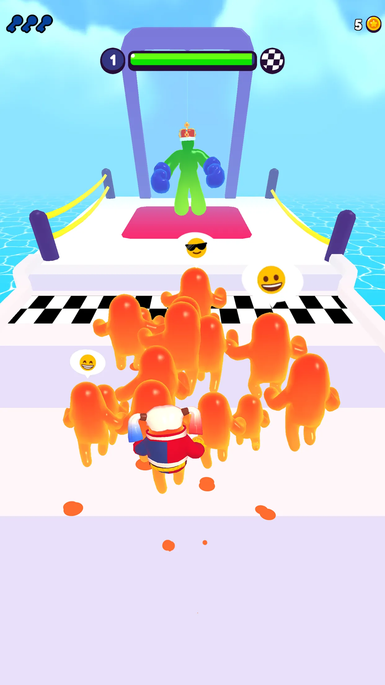 Join Blob Clash 3D: Mob Runner | Indus Appstore | Screenshot