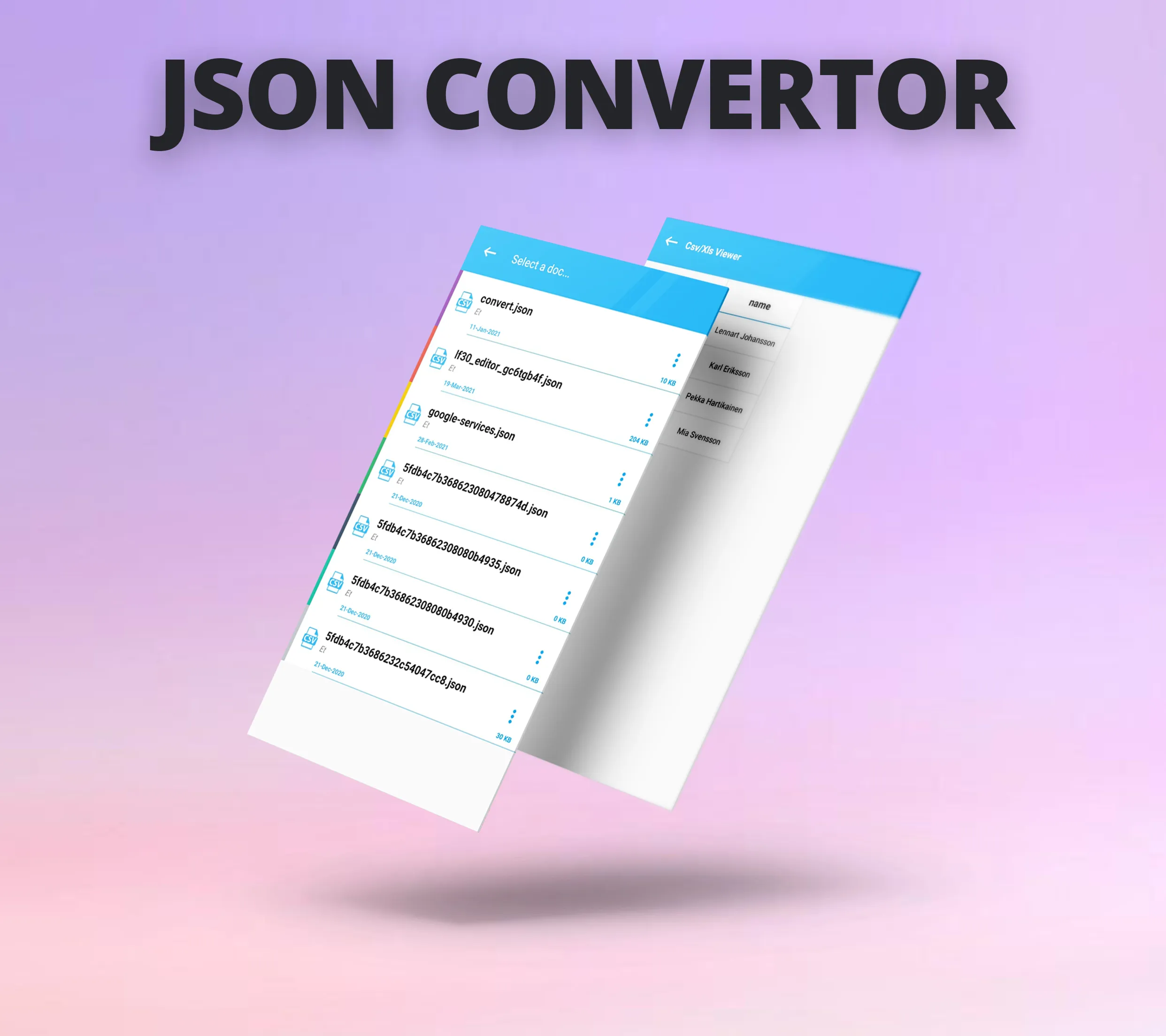 JSON Converter & Viewer | Indus Appstore | Screenshot