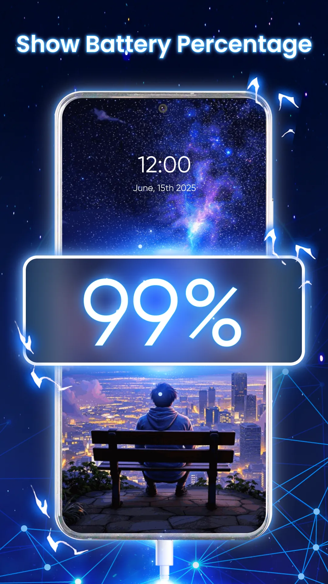 Battery Charging Animation AZ | Indus Appstore | Screenshot