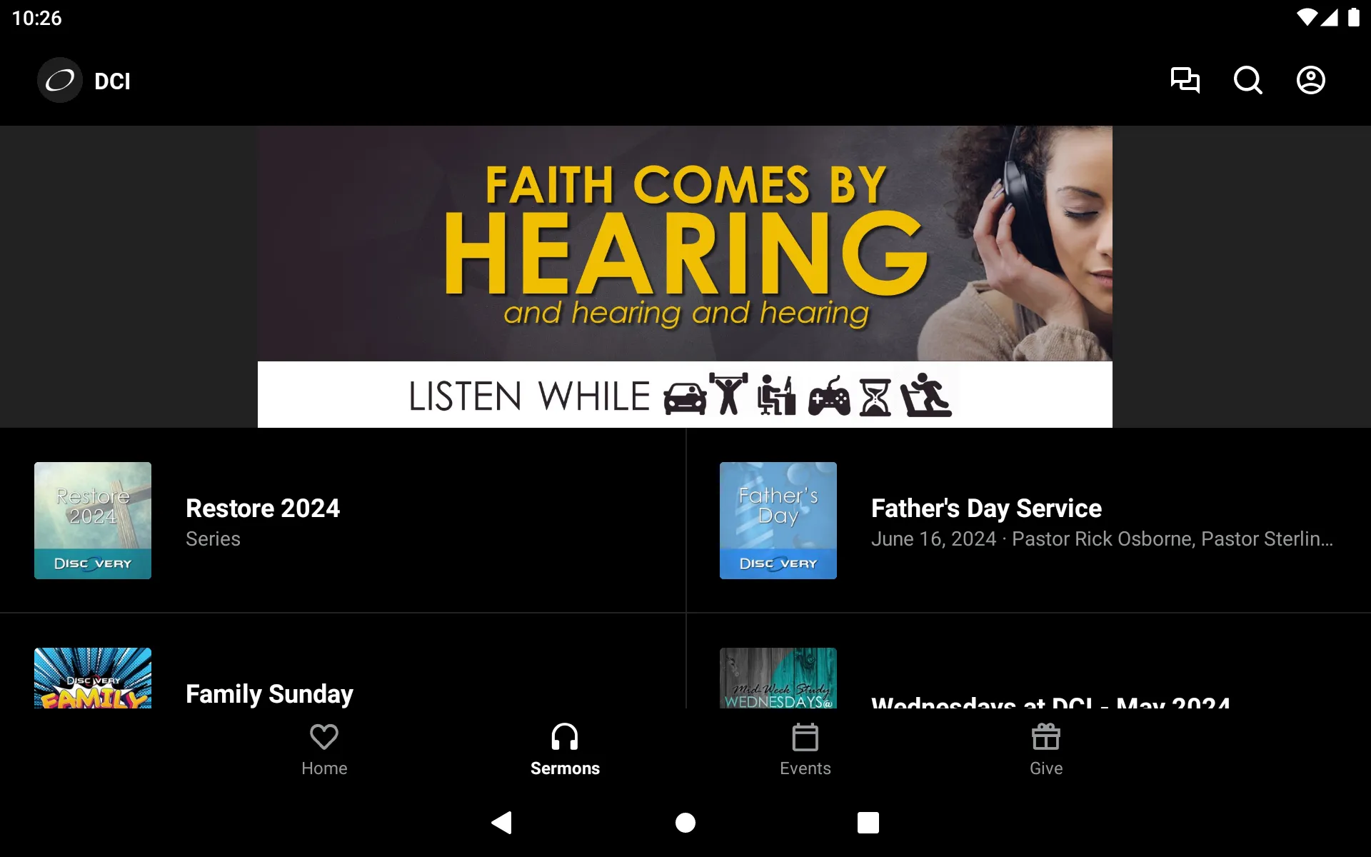 Discovery Church International | Indus Appstore | Screenshot