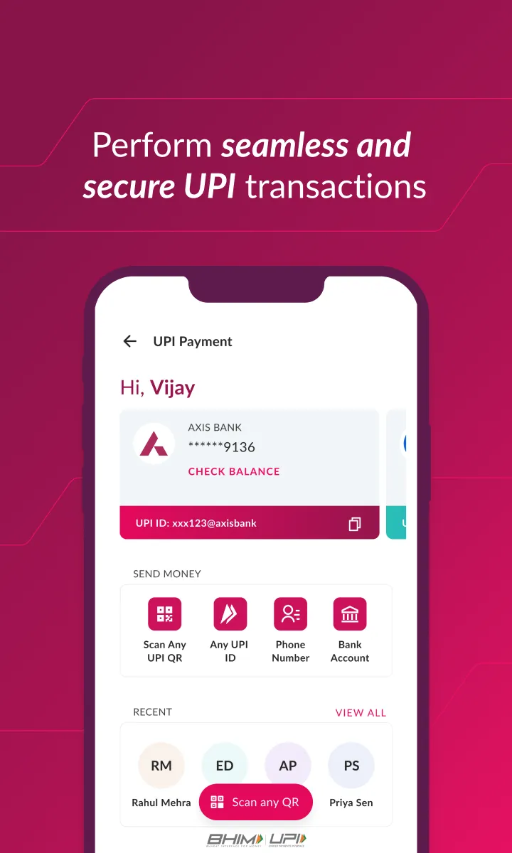 Axis Mobile: Pay, Invest & UPI | Indus Appstore | Screenshot