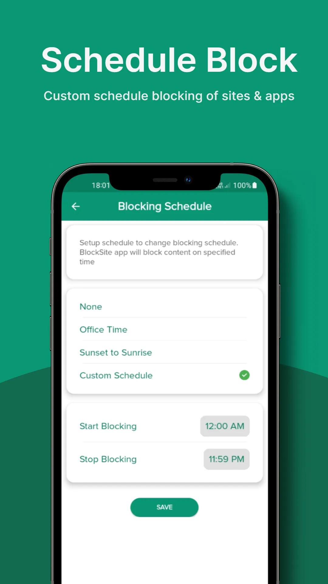 BlockSite : Website Blocker | Indus Appstore | Screenshot