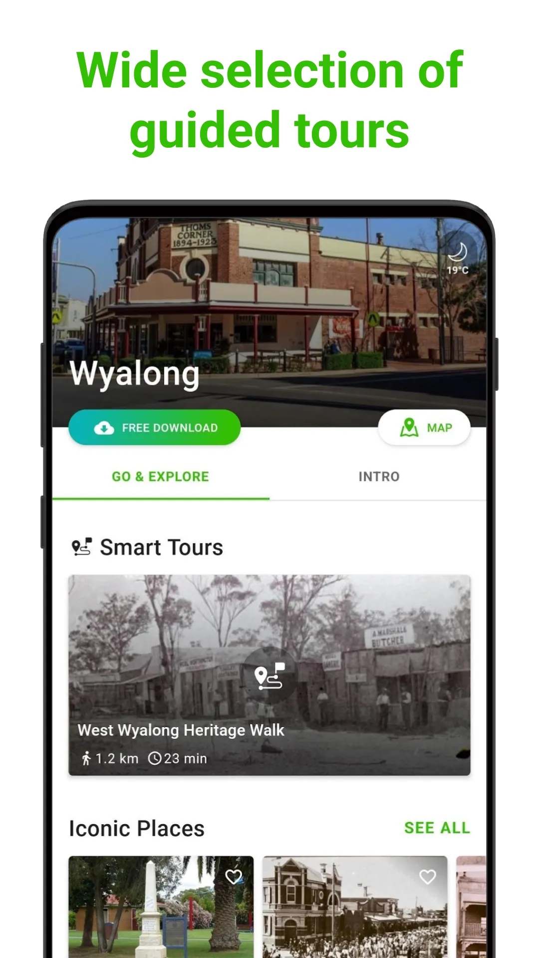 Wyalong Tour Guide:SmartGuide | Indus Appstore | Screenshot