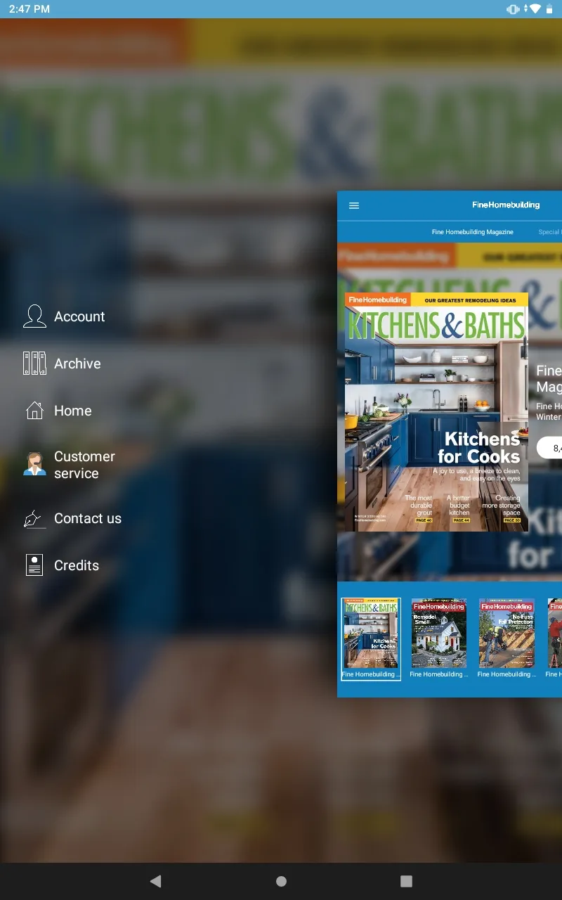 Fine Homebuilding Magazine | Indus Appstore | Screenshot