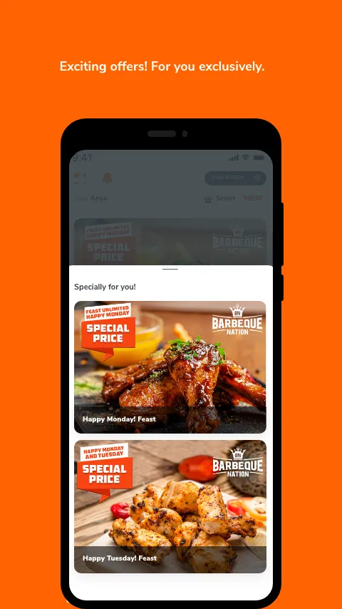 Barbeque Nation-Buffets & More | Indus Appstore | Screenshot
