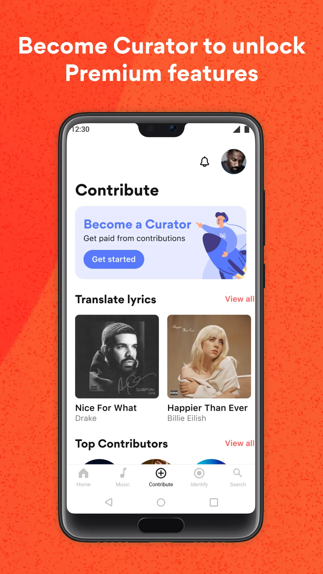 Musixmatch: lyrics finder | Indus Appstore | Screenshot