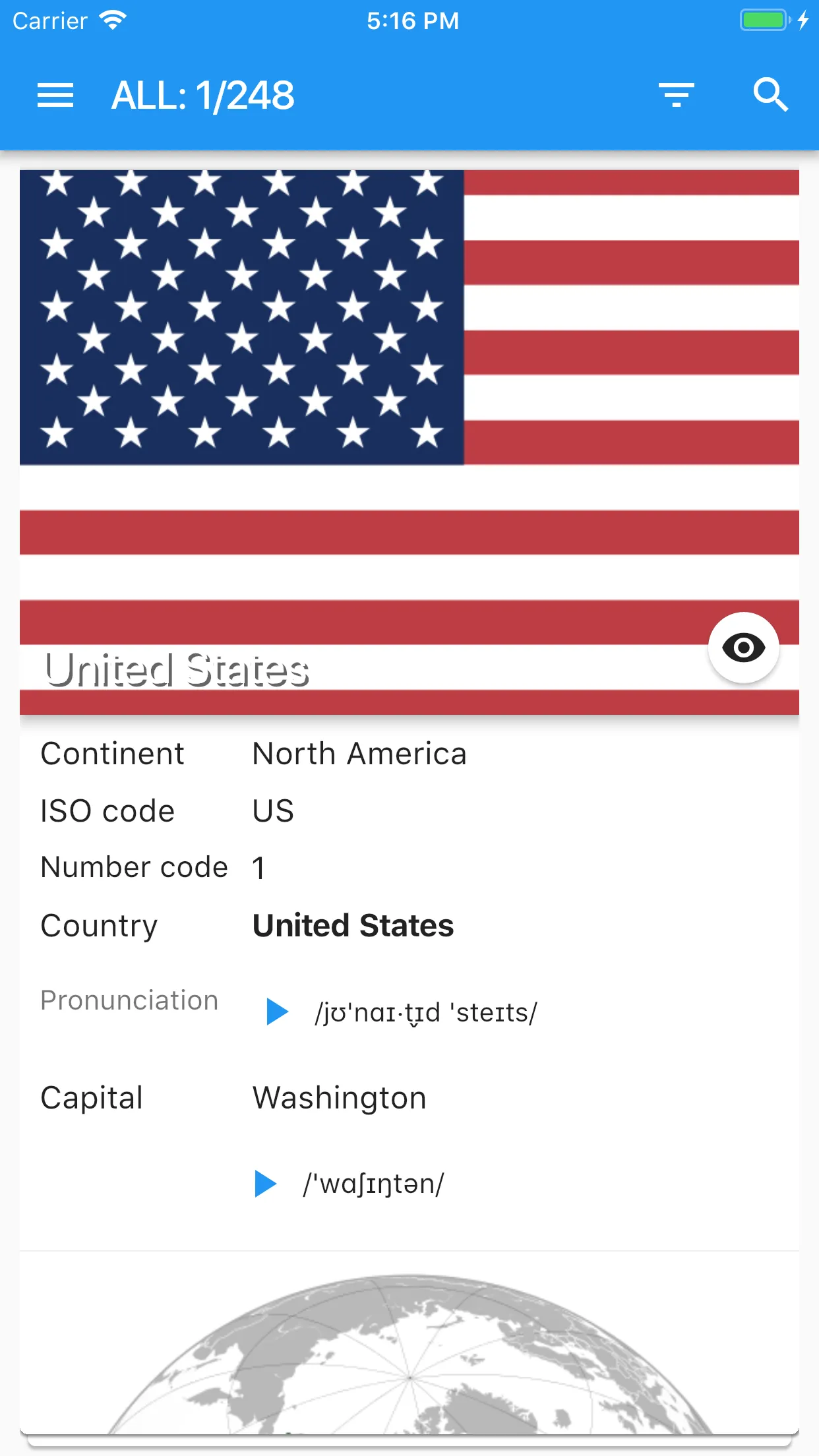 iFlag - Learn world flags | Indus Appstore | Screenshot