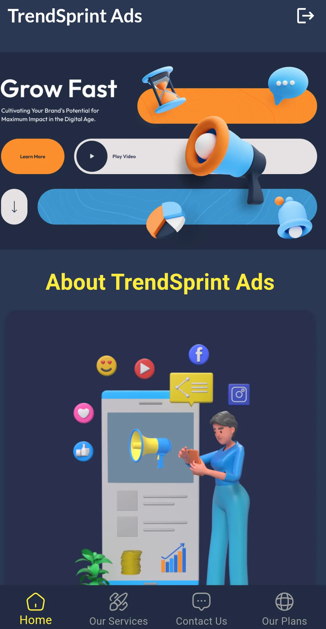 Trendsprint | Indus Appstore | Screenshot